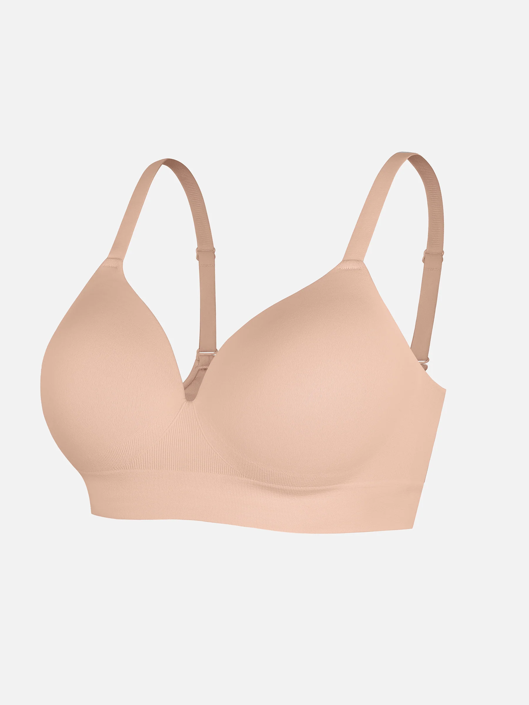 Feelingirl Full Coverage Wireless Bra + Push-Up Seamless Bra - Image 11