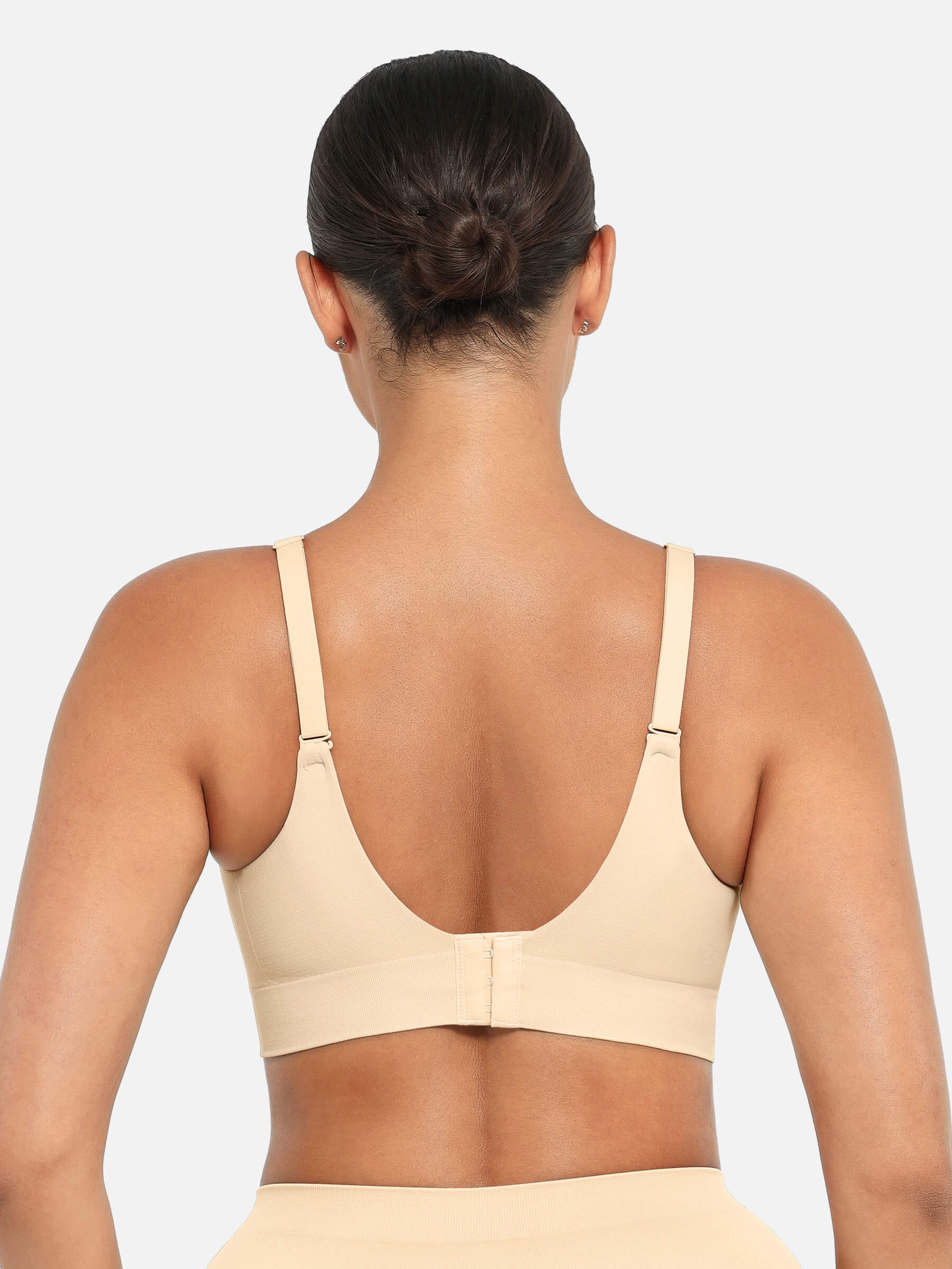 Feelingirl Full Coverage Wireless Bra + Push-Up Seamless Bra - Image 30