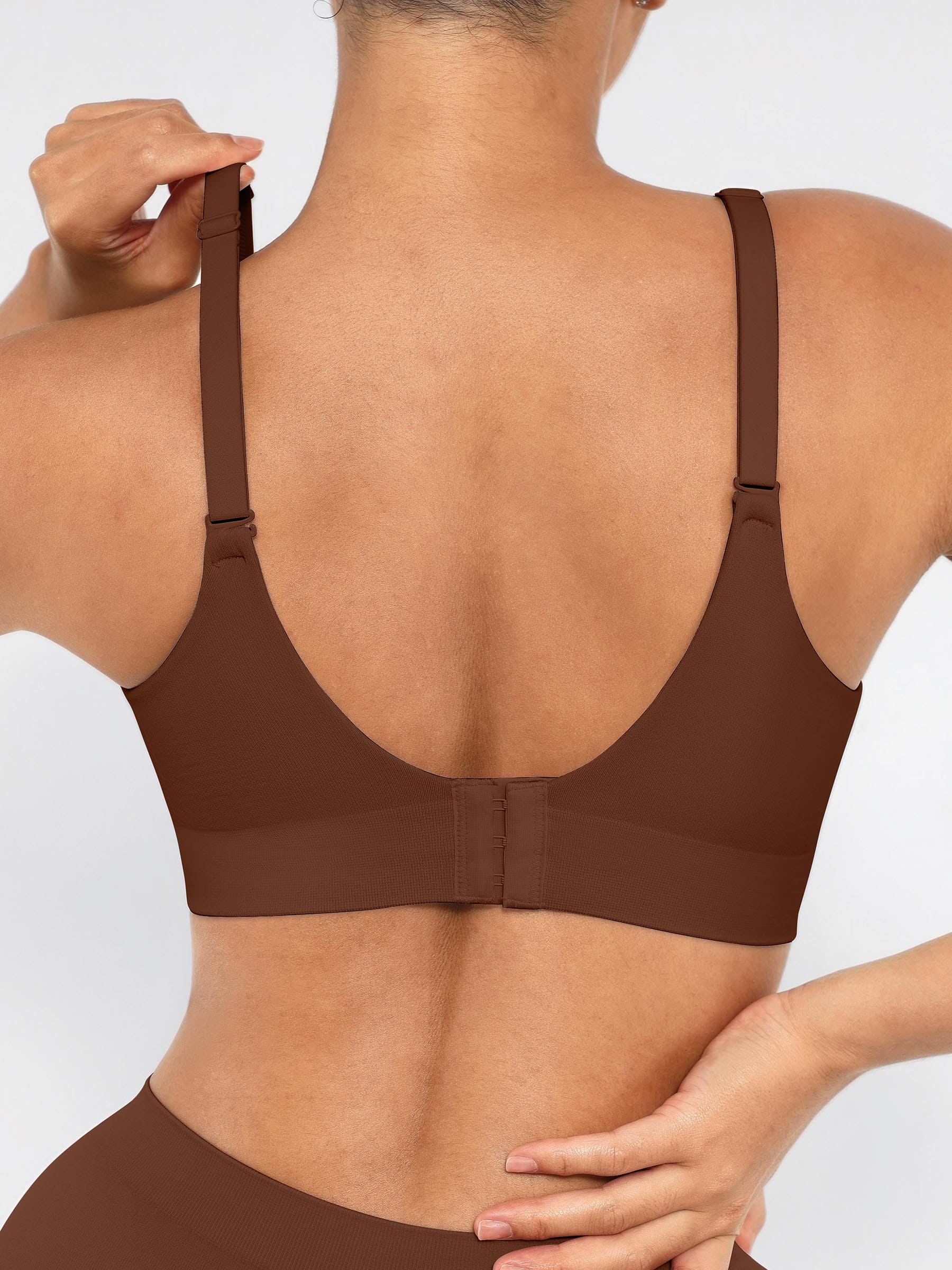 Feelingirl Full Coverage Wireless Bra + Push-Up Seamless Bra - Image 63