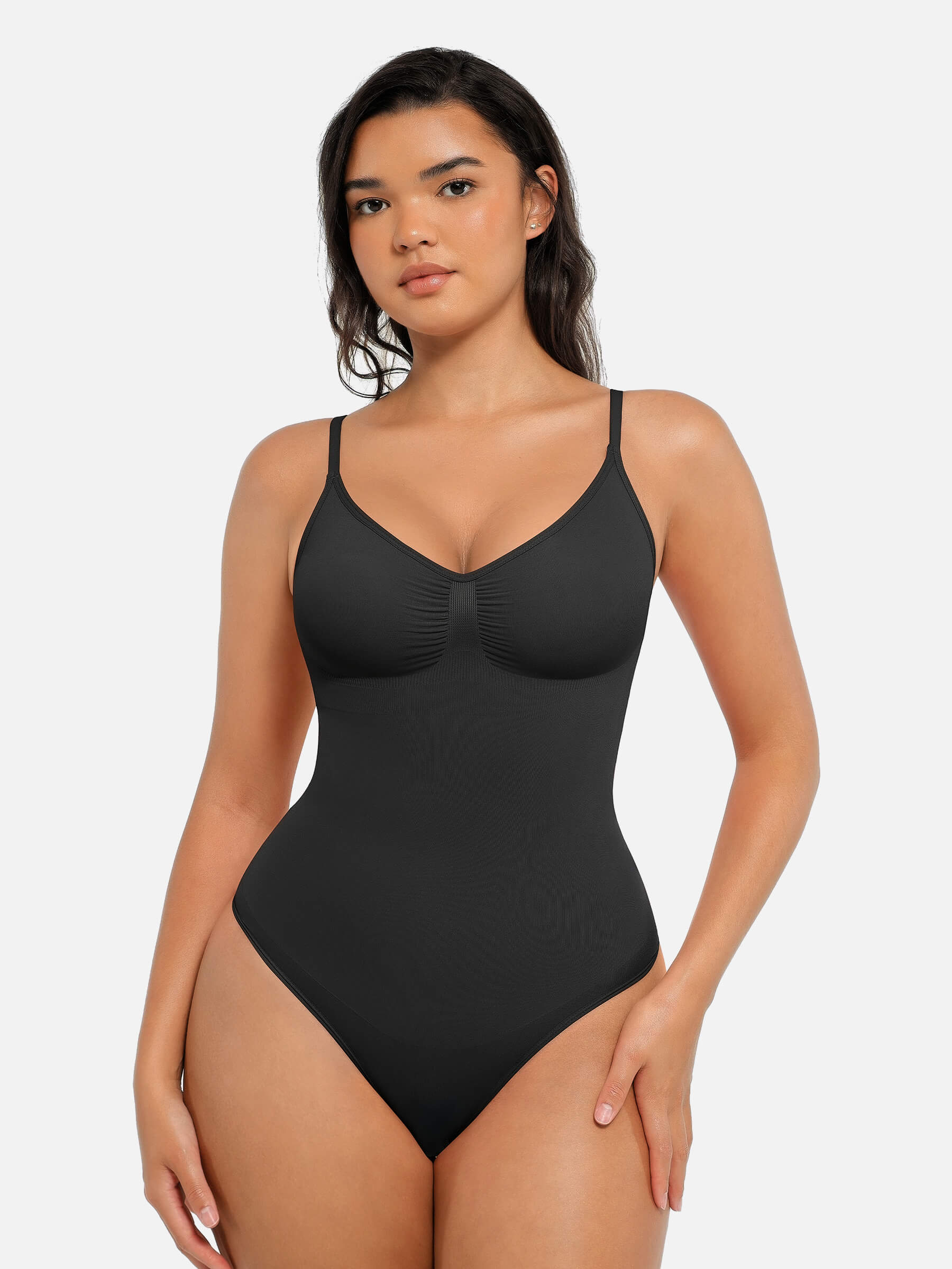 Feelingirl 3-Pack Tummy Control Seamless Bodysuit Bundle - Image 45