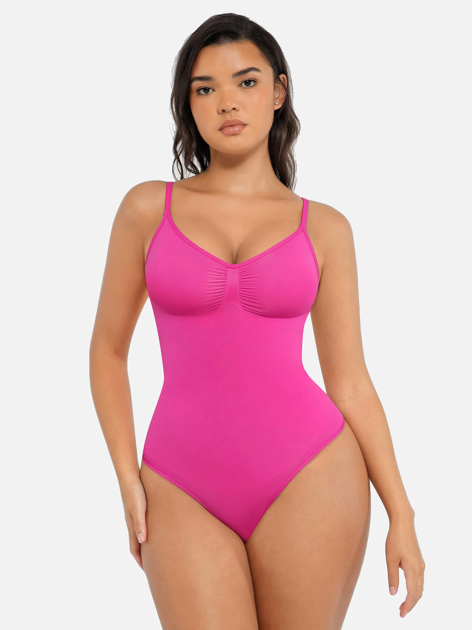 Feelingirl 3-Pack Tummy Control Seamless Bodysuit Bundle - Image 59