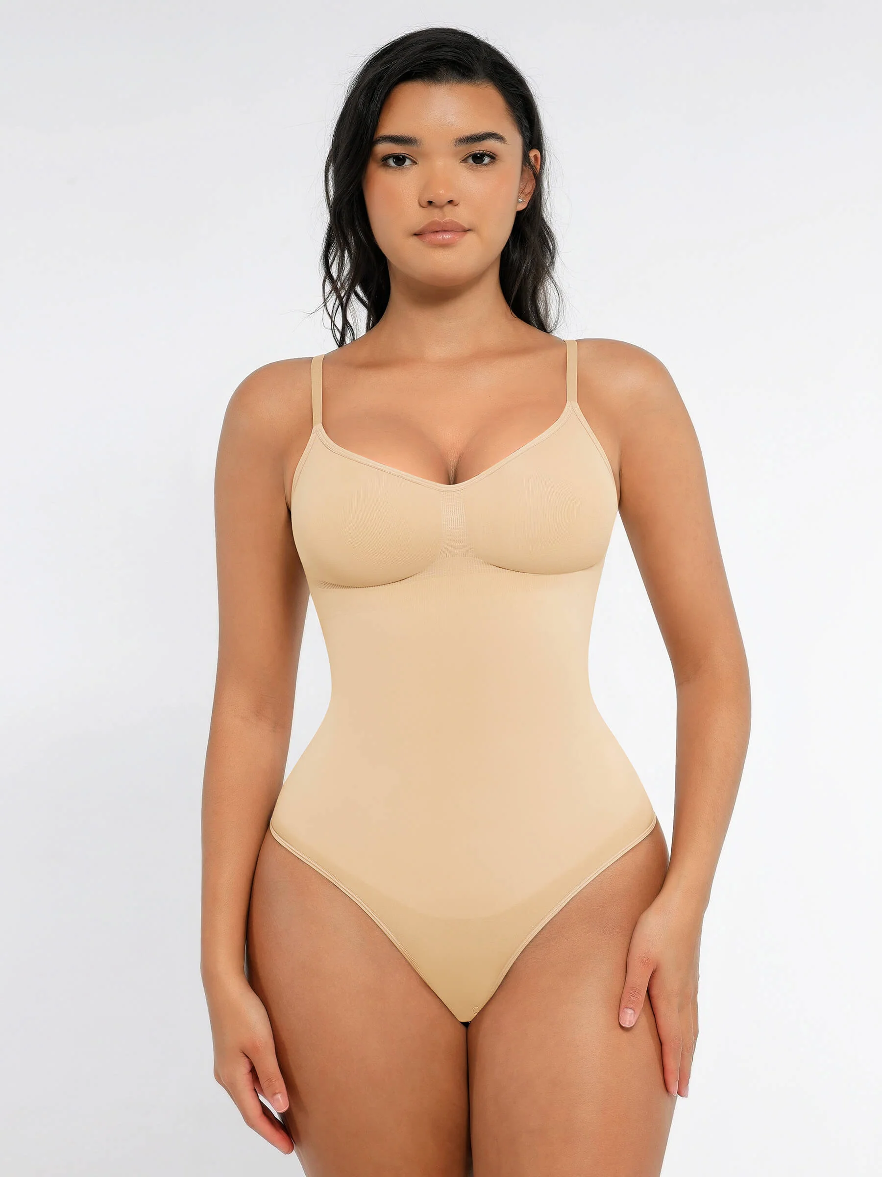 Feelingirl 3-Pack Tummy Control Seamless Bodysuit Bundle - Image 69