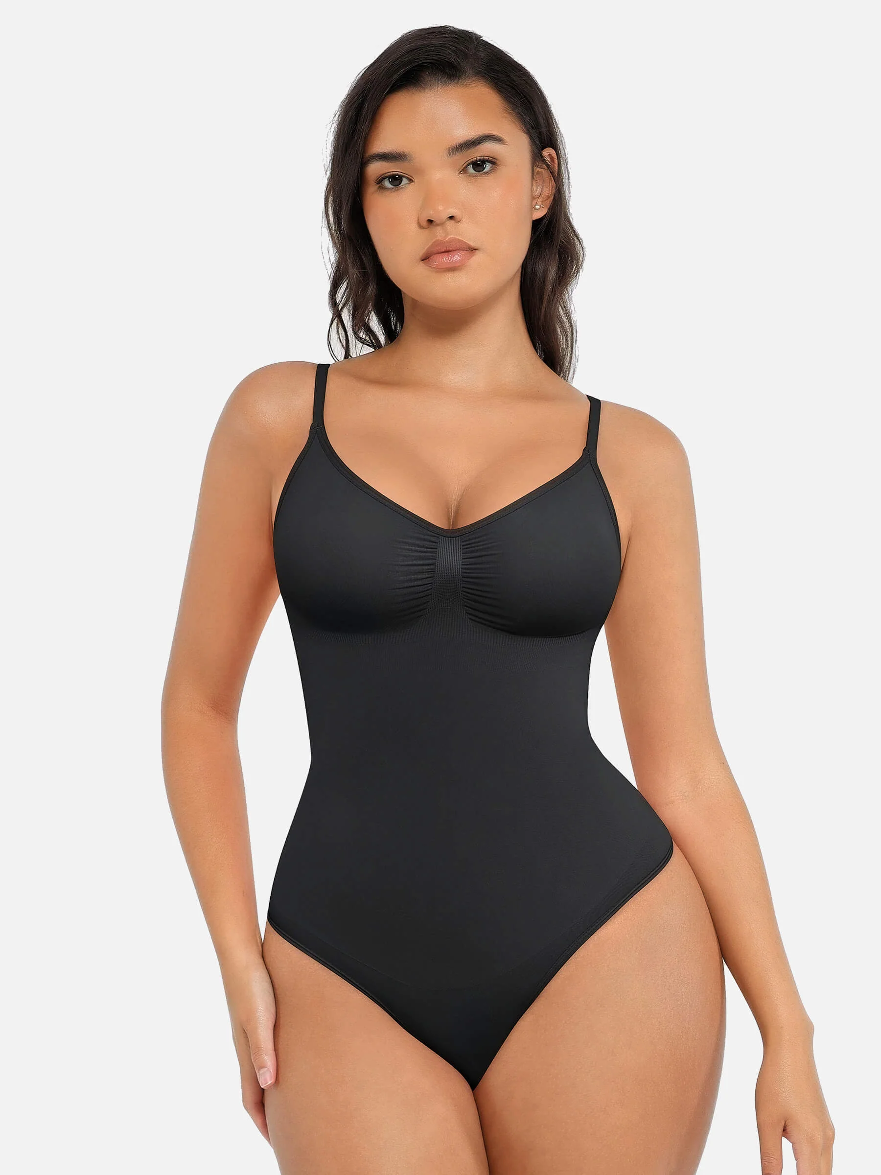 Feelingirl 3-Pack Tummy Control Seamless Bodysuit Bundle - Image 73