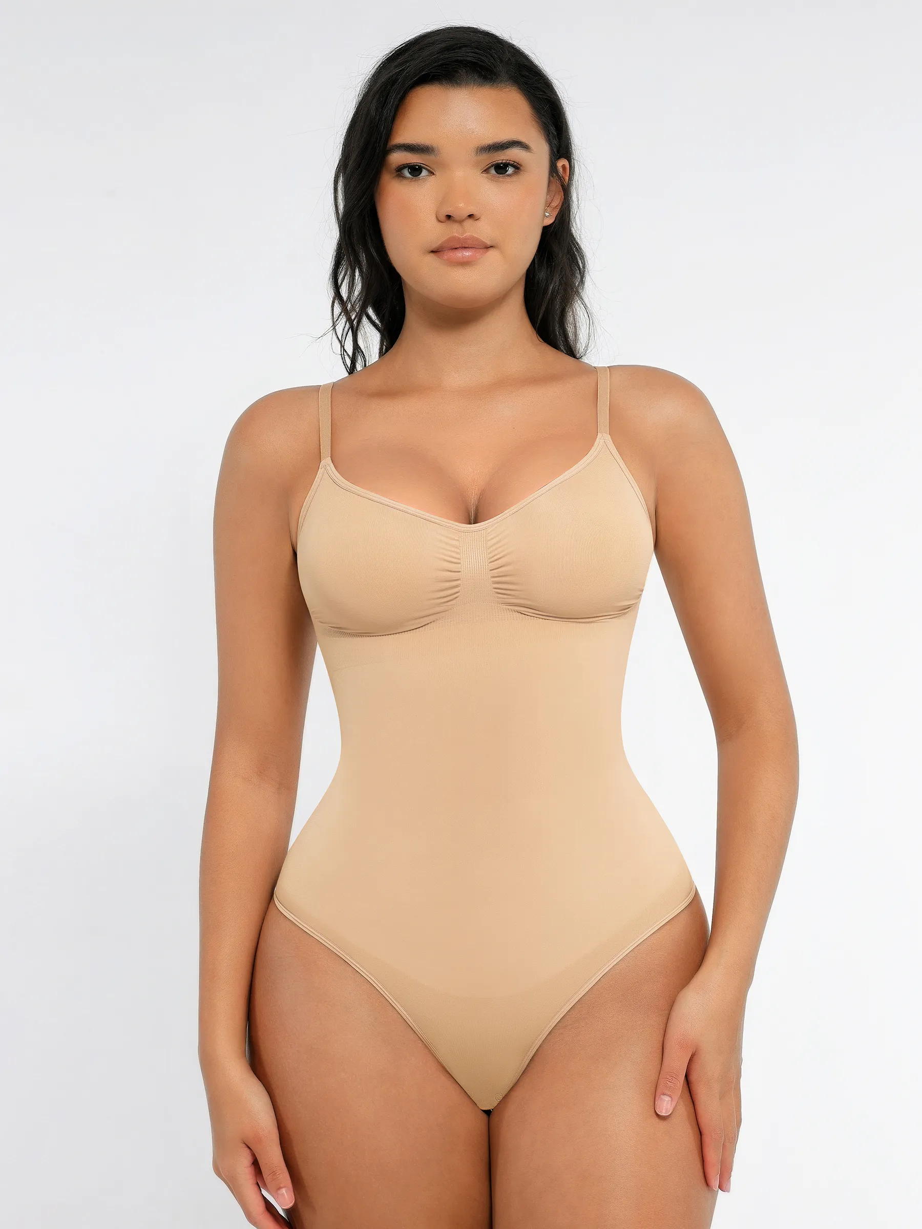 Feelingirl Smooth Contour™ Tummy Control Seamless Bodysuit - Image 113