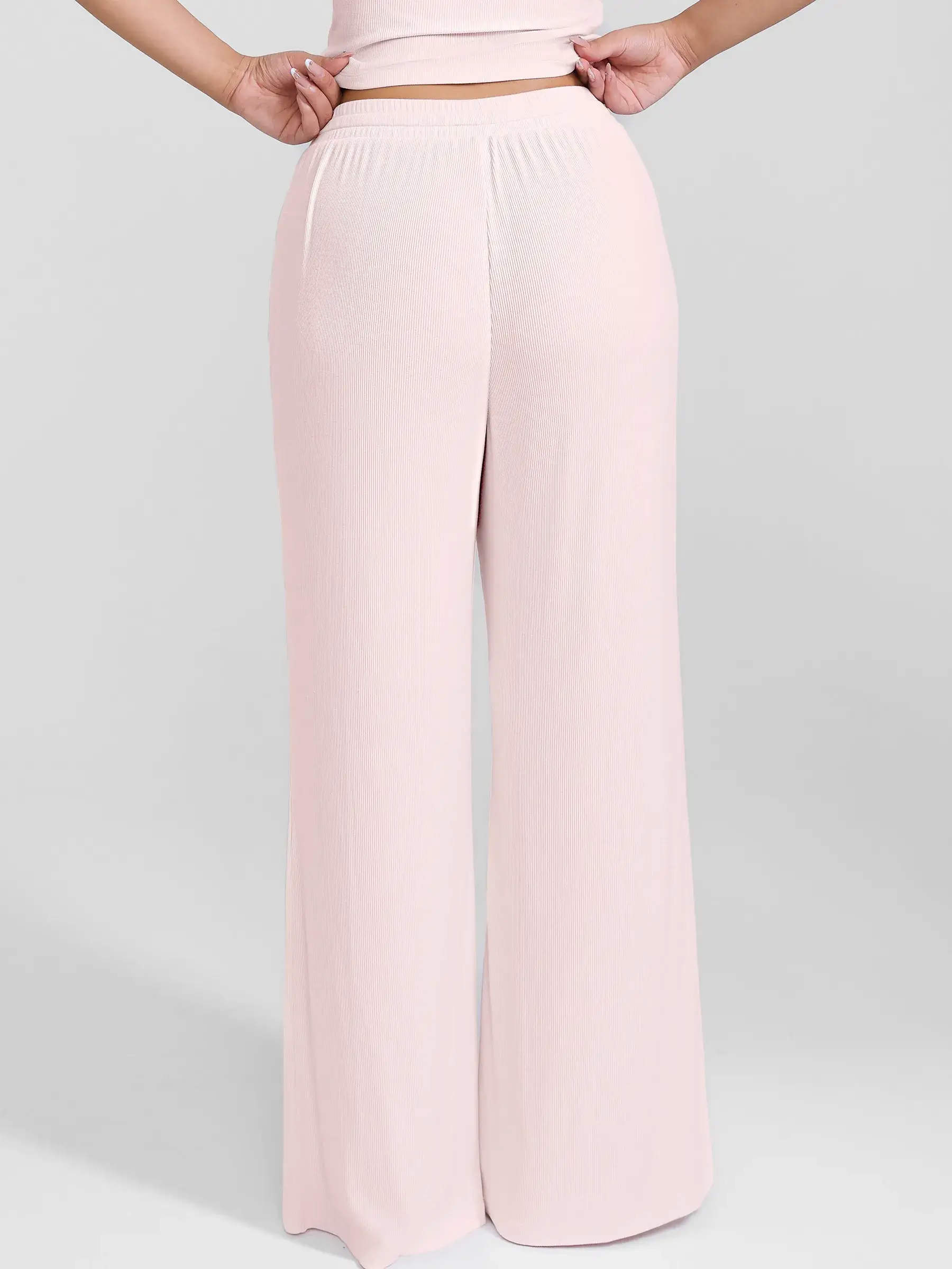 Feelingirl Breathable Ribbed Loungewear Pants - Image 19
