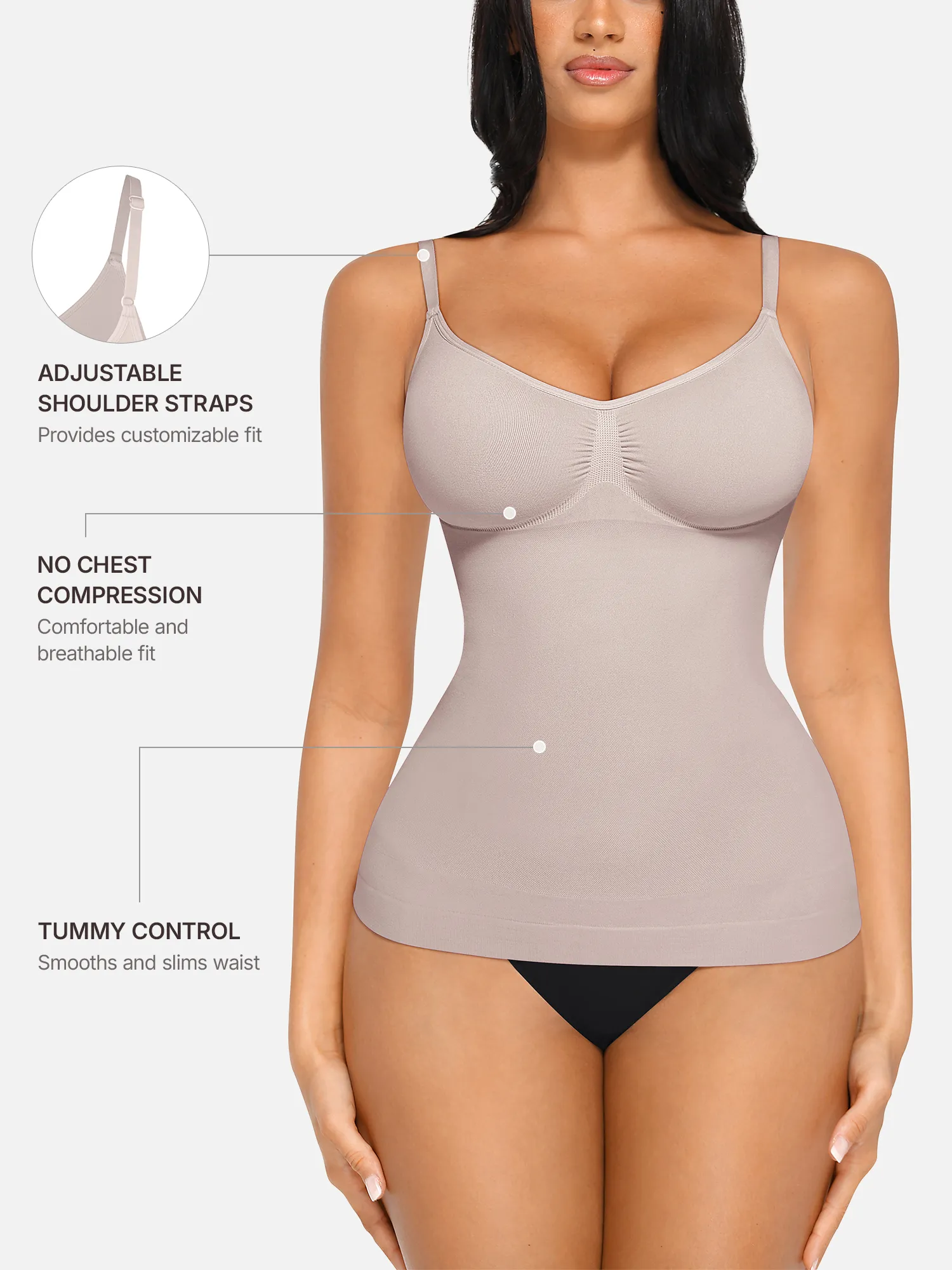 Feelingirl All-Day Shaping Seamless Vest - Image 77