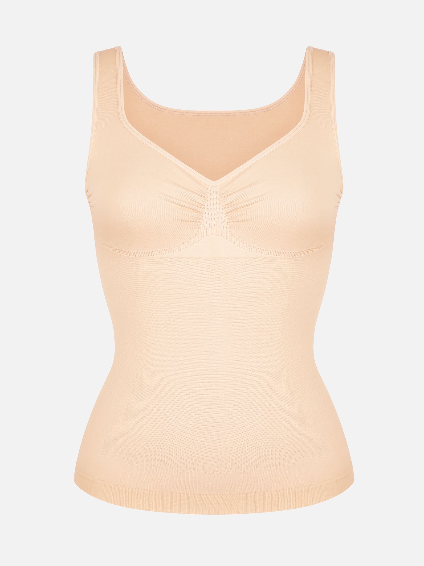 Feelingirl Bust Support Waist and Abdomen Control Shape Wide Straps Tank Top - Image 15