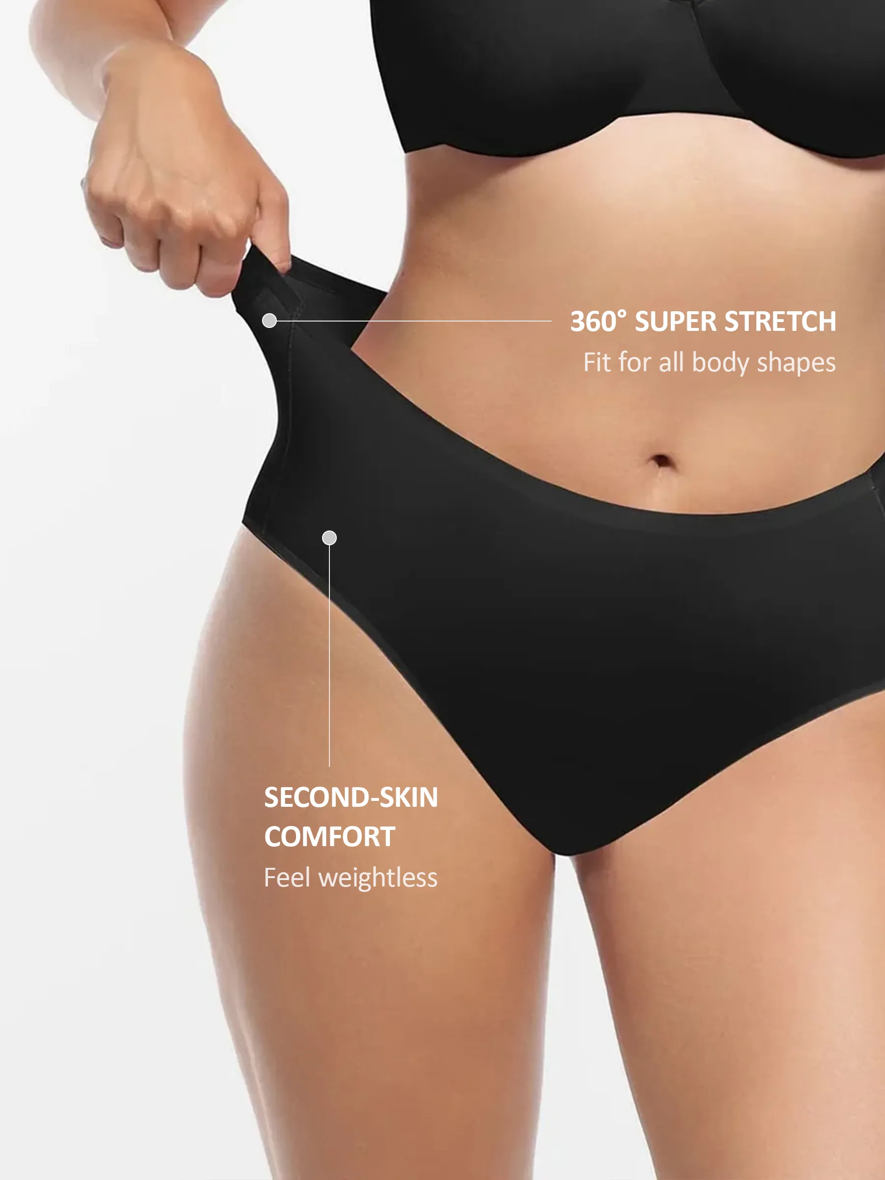 Feelingirl Cloud-Like Mid-Waist Brief Panties - Image 4
