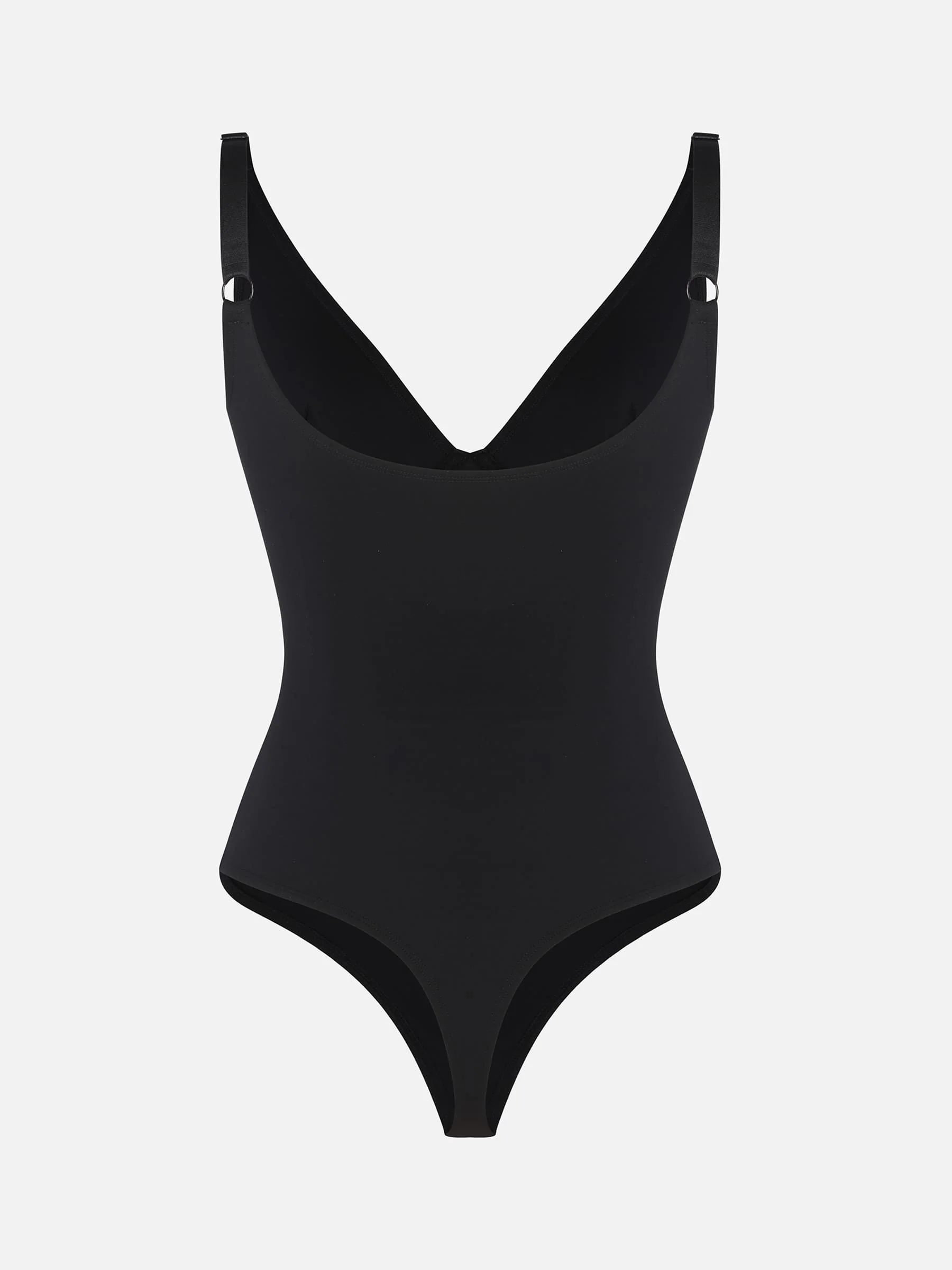 Feelingirl V Neck Tummy Control Shaping Bodysuit - Image 9