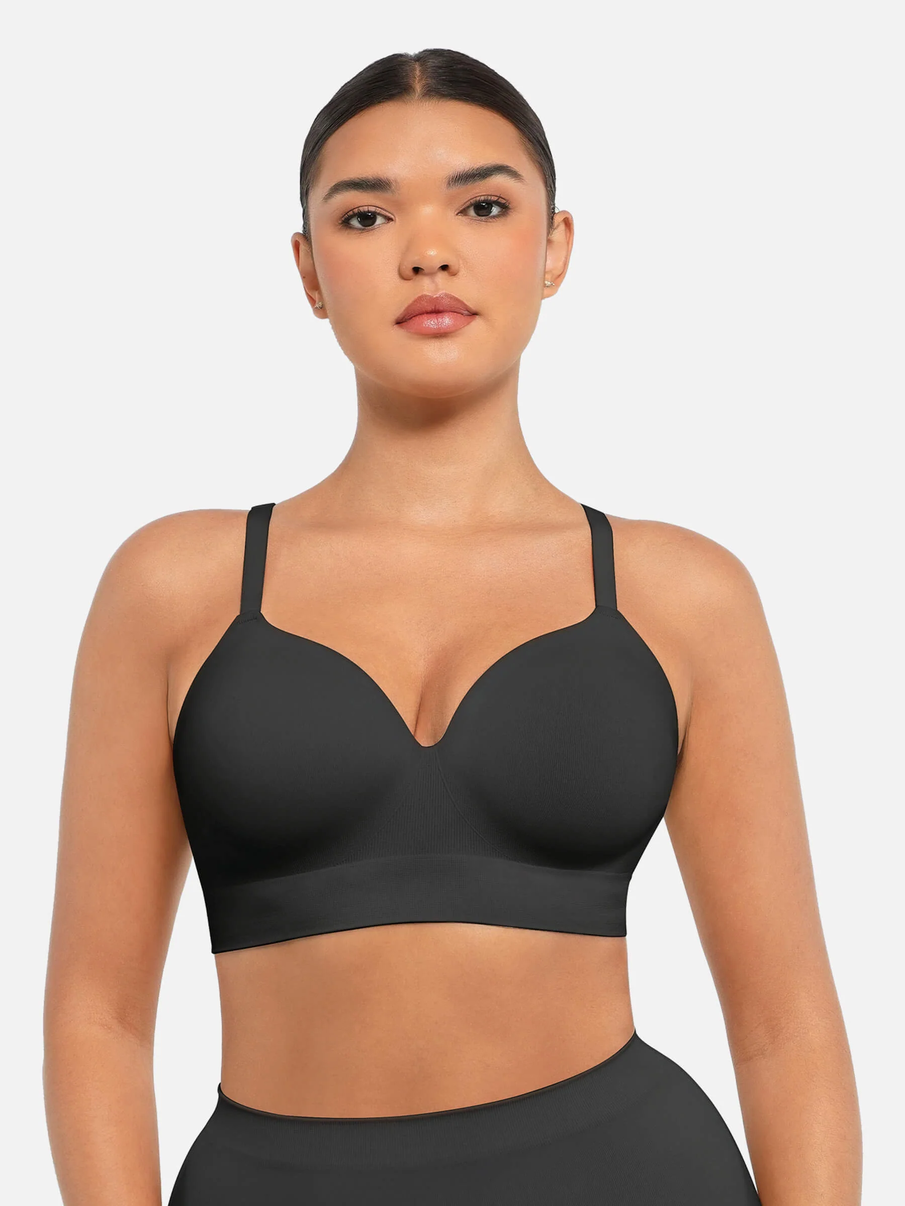 Feelingirl Full Coverage Push-Up Comfort Wireless Bra - Image 13