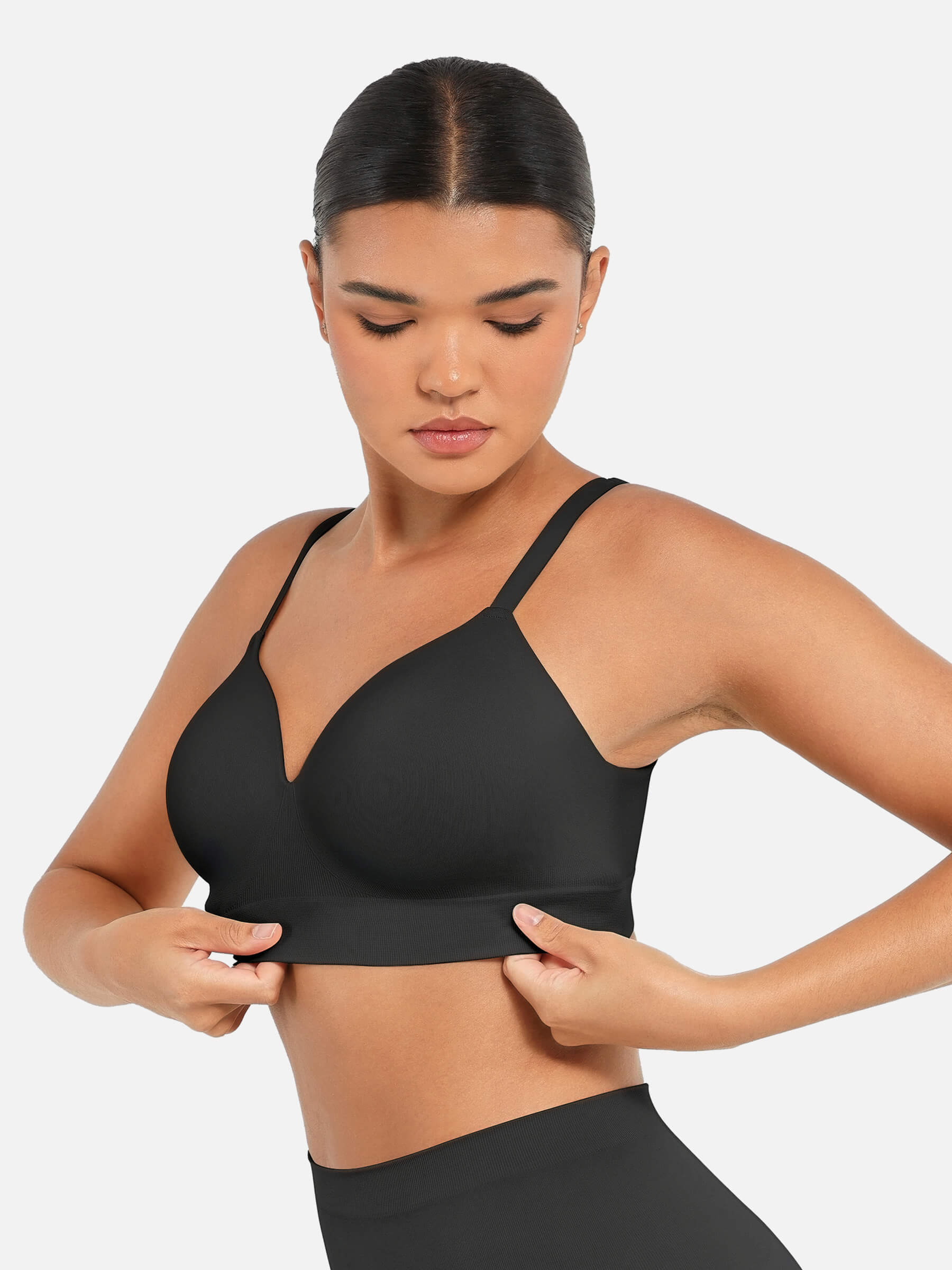 Feelingirl Full Coverage Push-Up Comfort Wireless Bra - Image 14