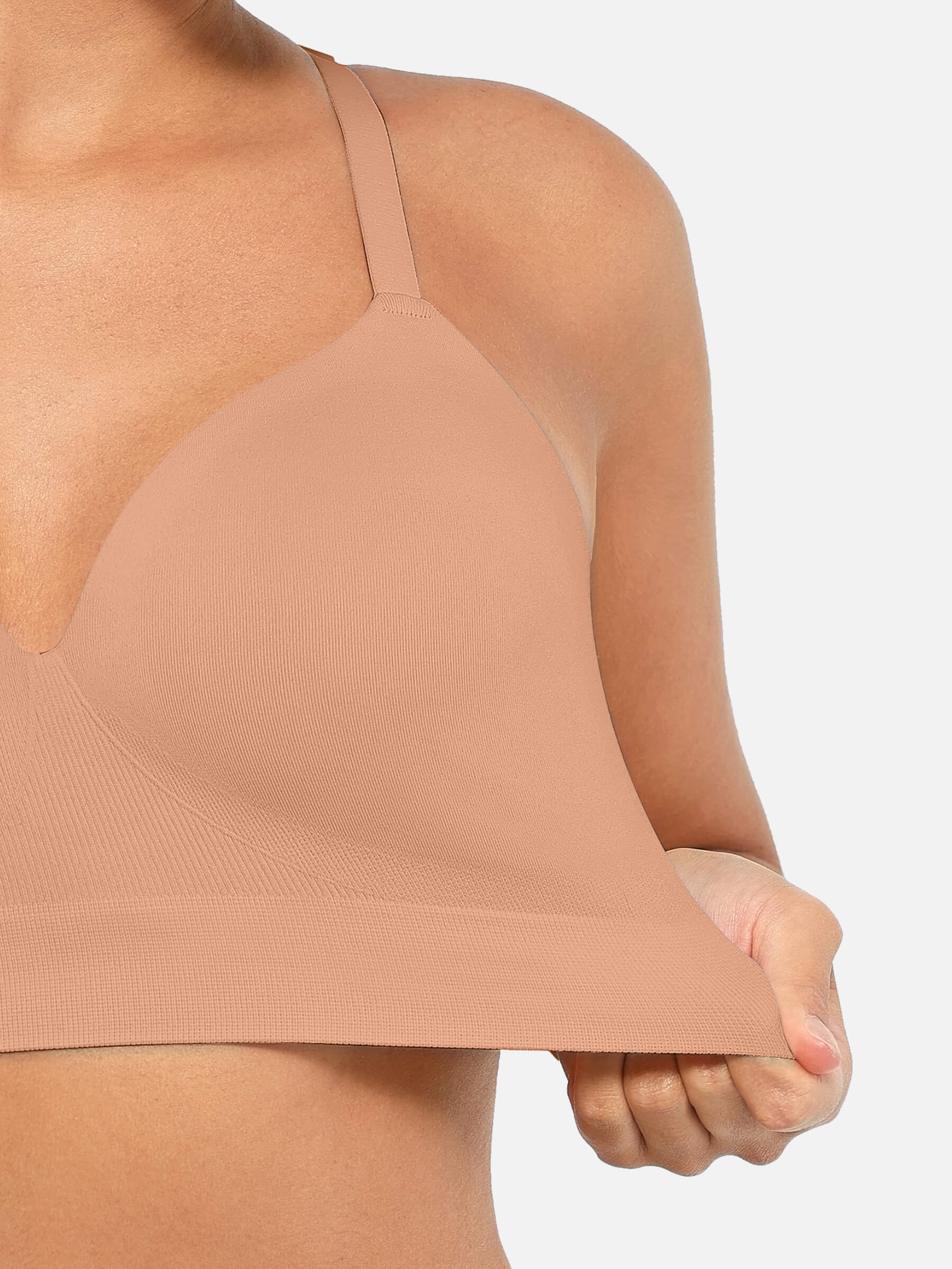 Feelingirl Full Coverage Push-Up Comfort Wireless Bra - Image 6