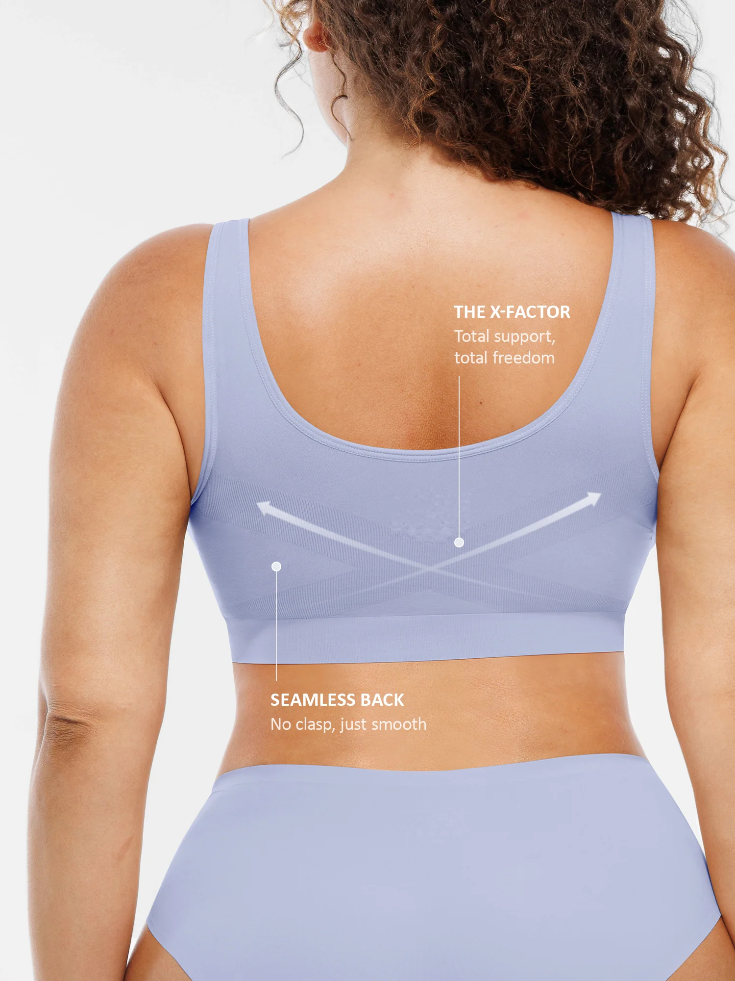 Feelingirl No Underwire Wide Straps Everyday Bra Bundle - Image 68