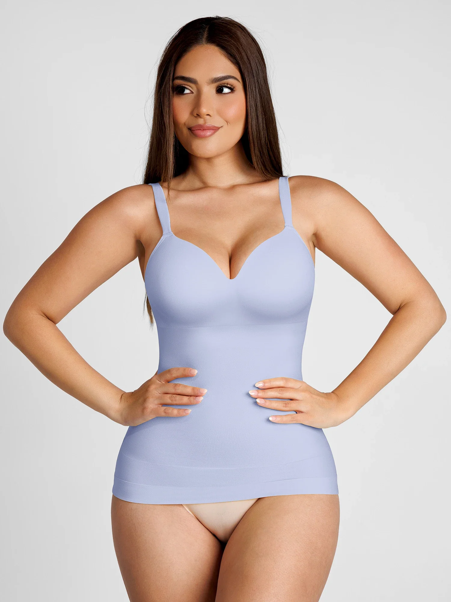 Feelingirl Seamless Built-In Bra Cami Top [BOGO] - Image 19