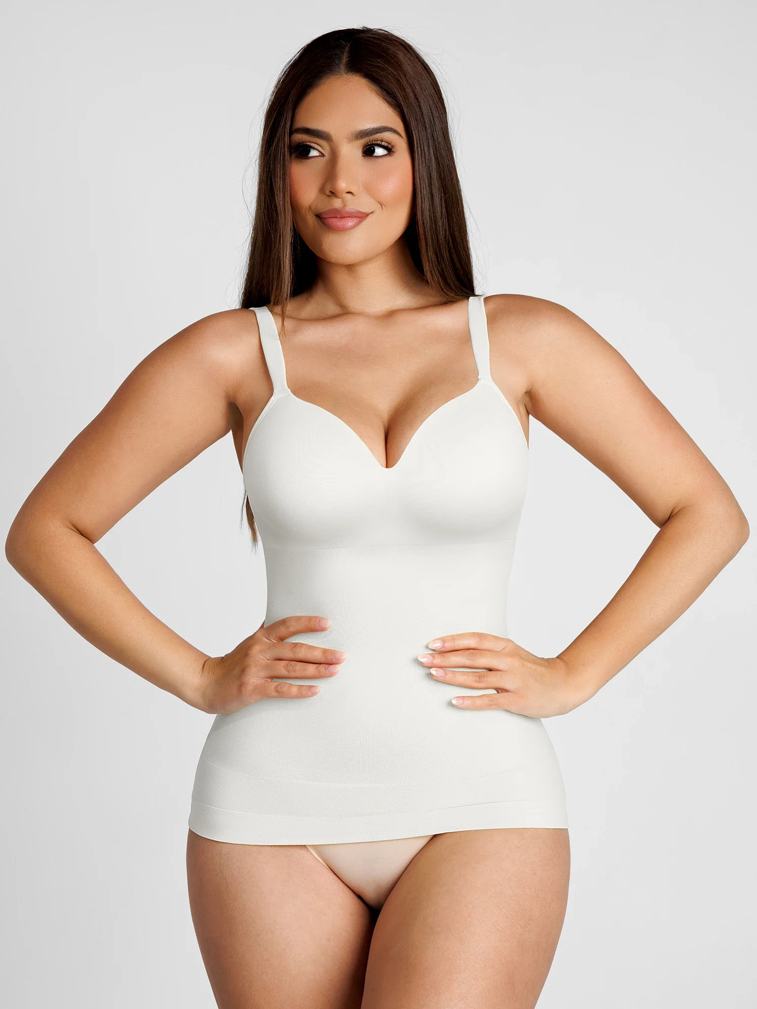 Feelingirl Seamless Built-In Bra Cami Top [BOGO] - Image 23