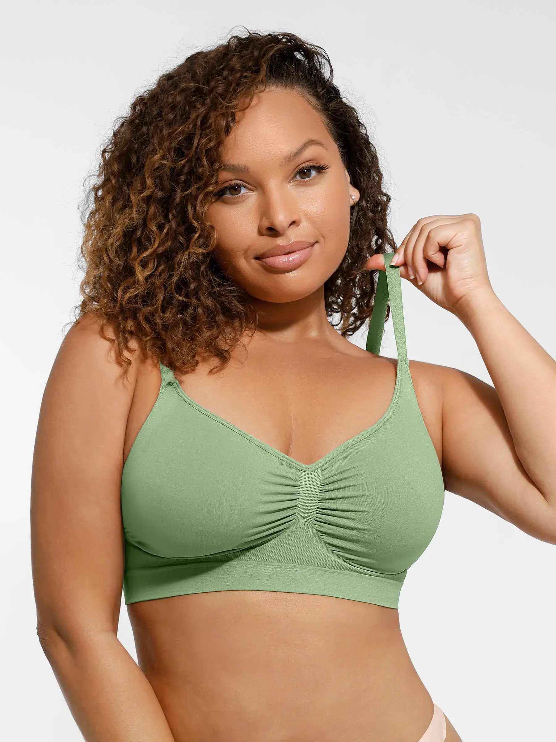 Feelingirl Smooth Seamless Comfort Wireless Bra - Image 59