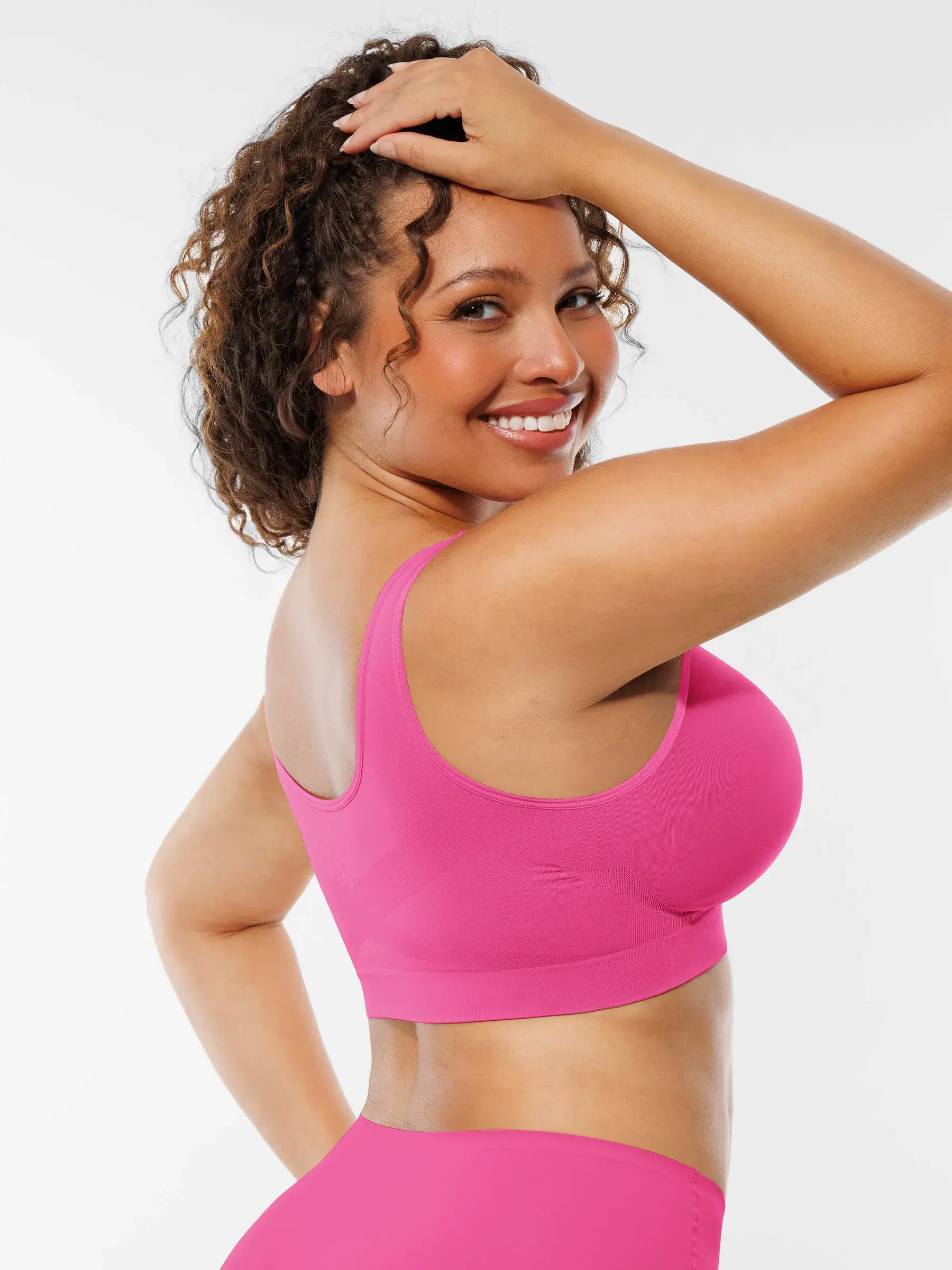 Feelingirl Seamless No Underwire Full Coverage Bra - Image 38