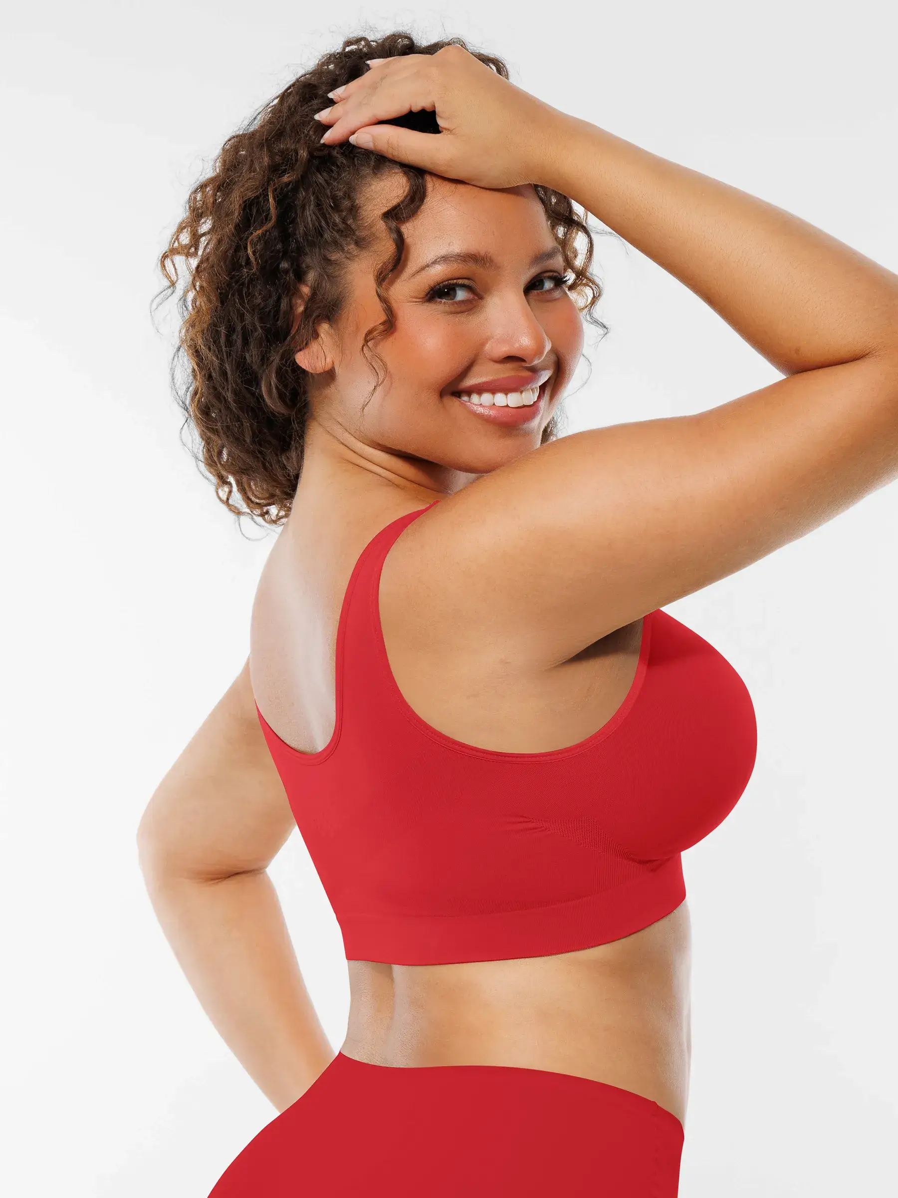 Feelingirl Seamless No Underwire Full Coverage Bra - Image 50