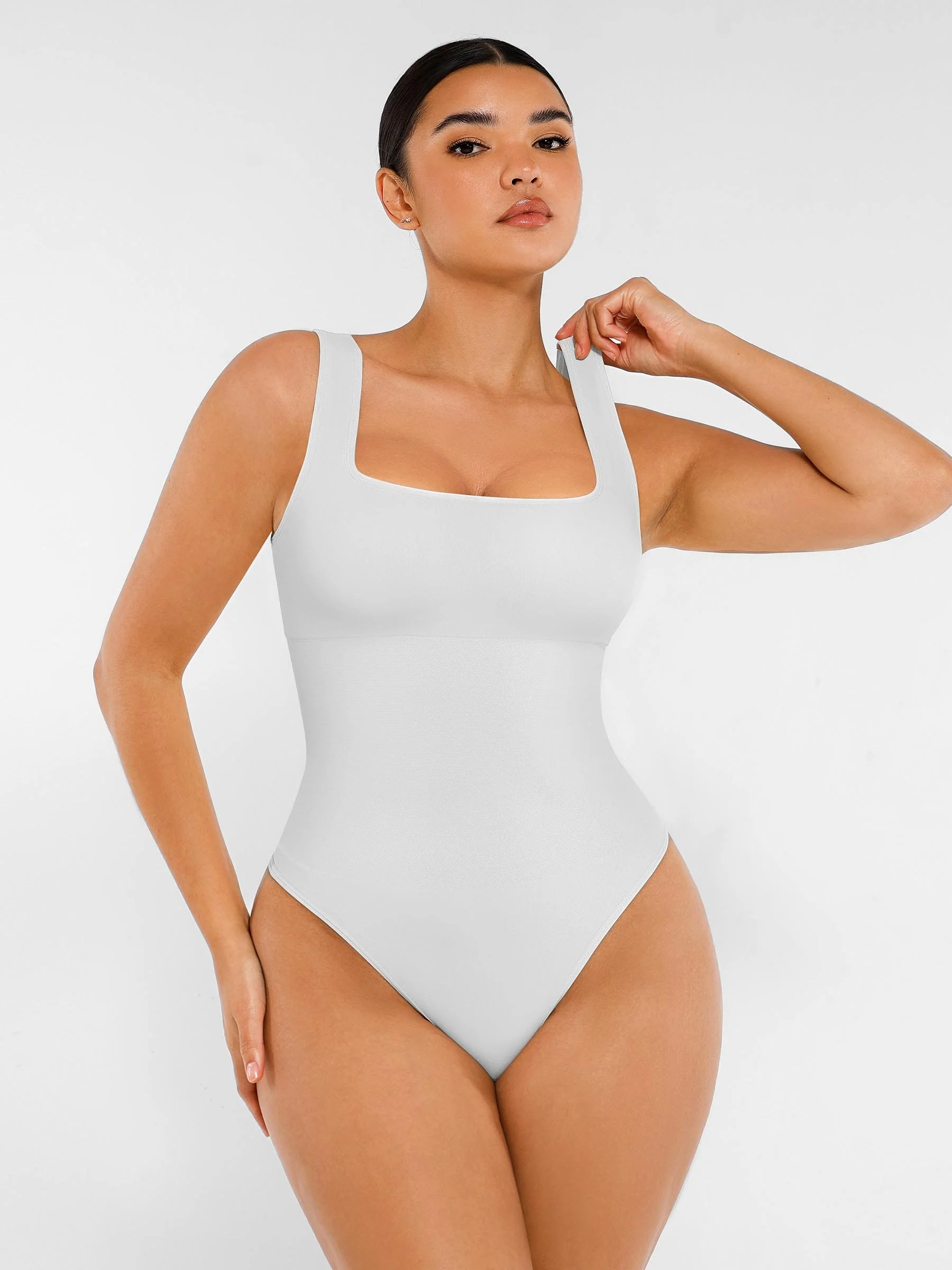 Feelingirl Seamless Shapewear Thong Bodysuit - Image 20
