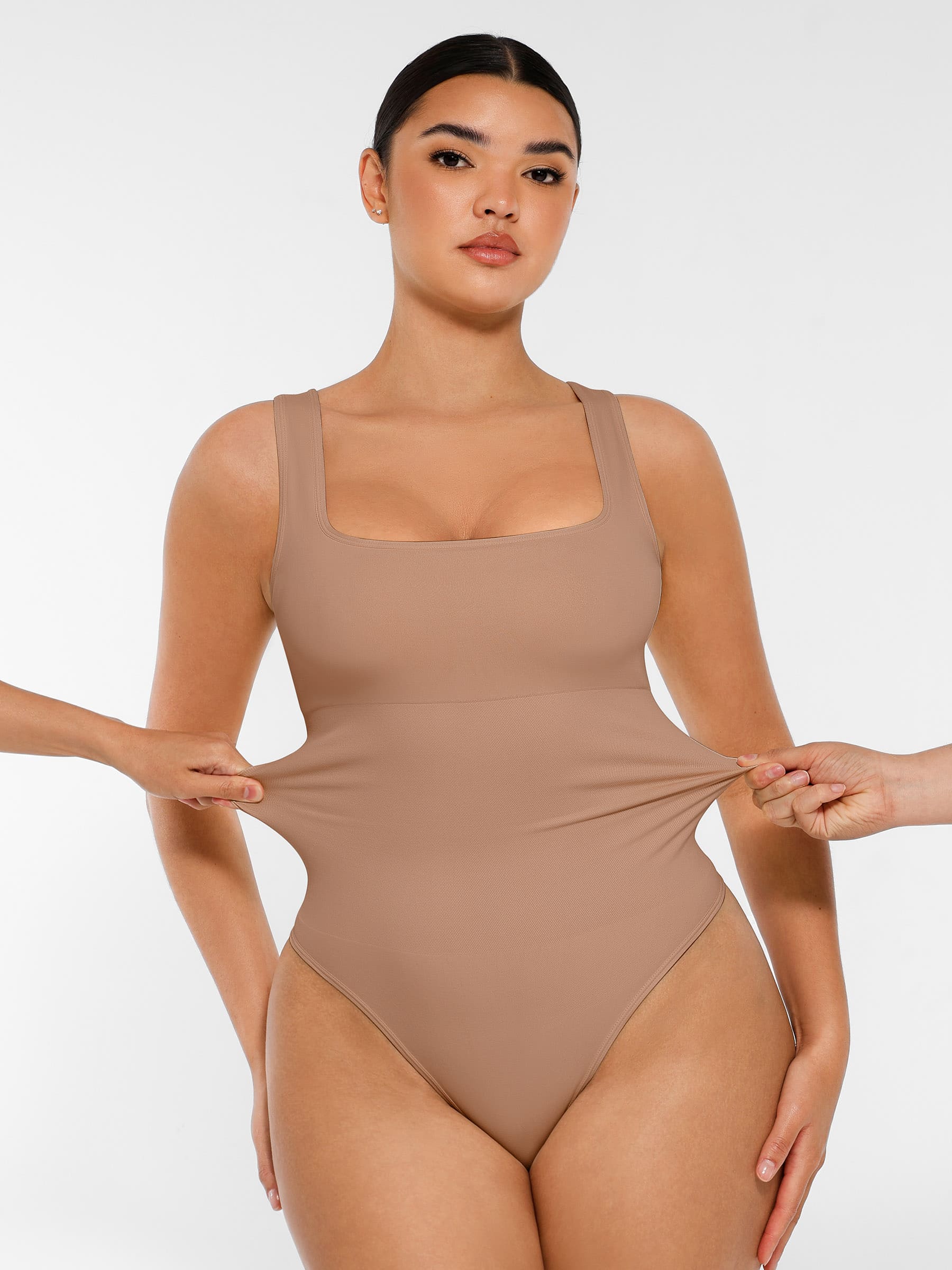 Feelingirl Seamless Shapewear Thong Bodysuit - Image 9