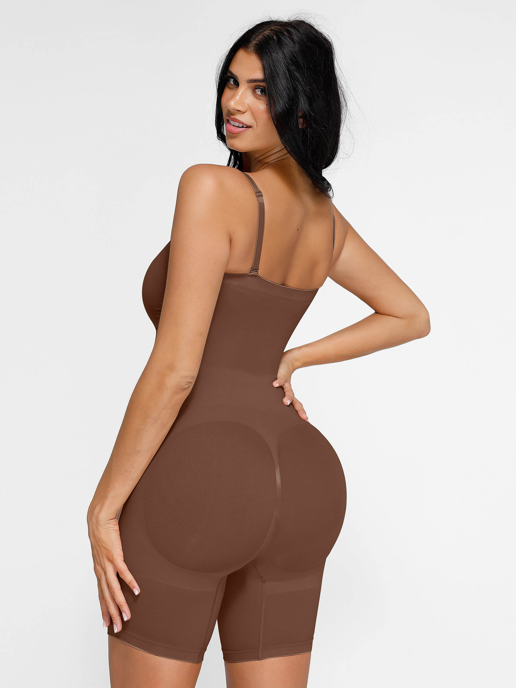 Feelingirl Seamless Strapless Bodysuit with Removable Straps - Image 16