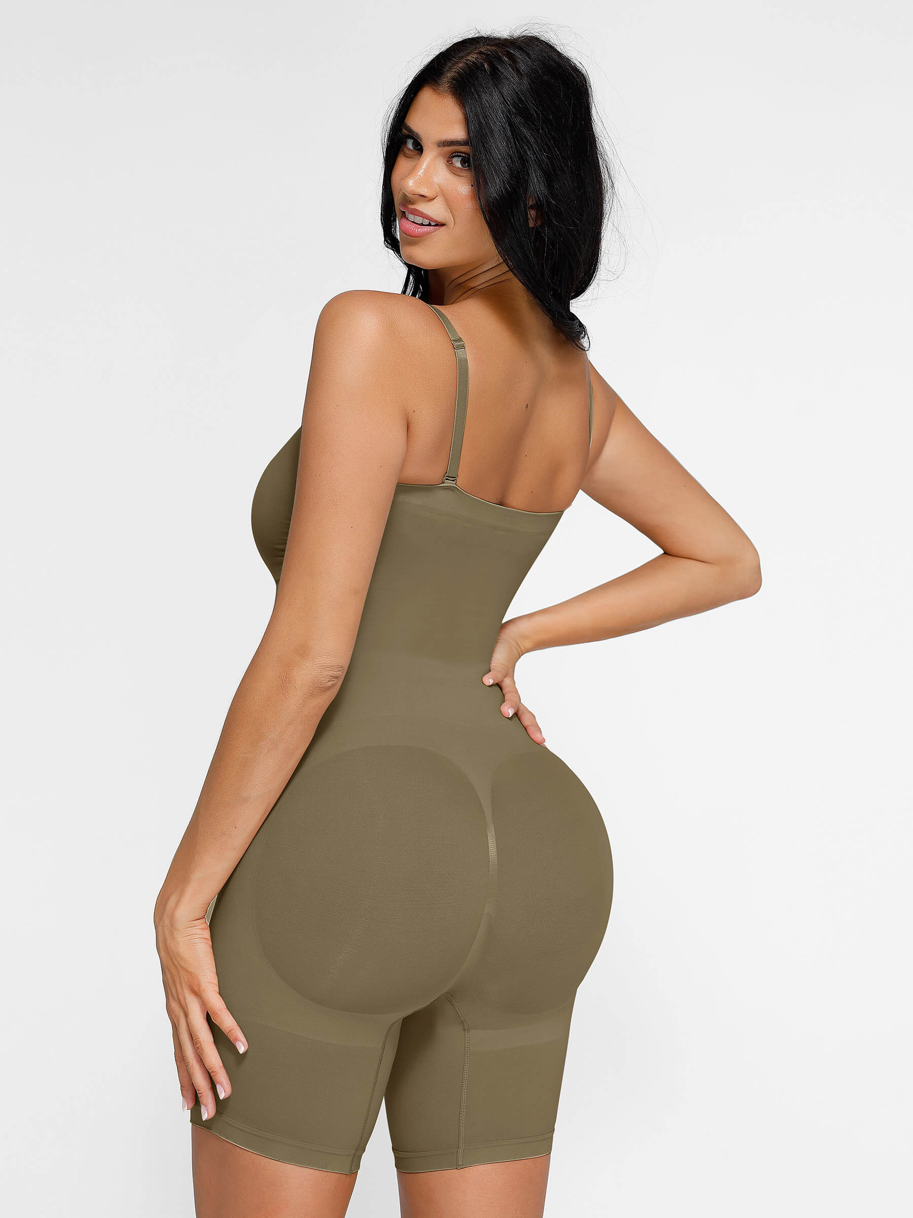 Feelingirl Seamless Strapless Bodysuit with Removable Straps - Image 23