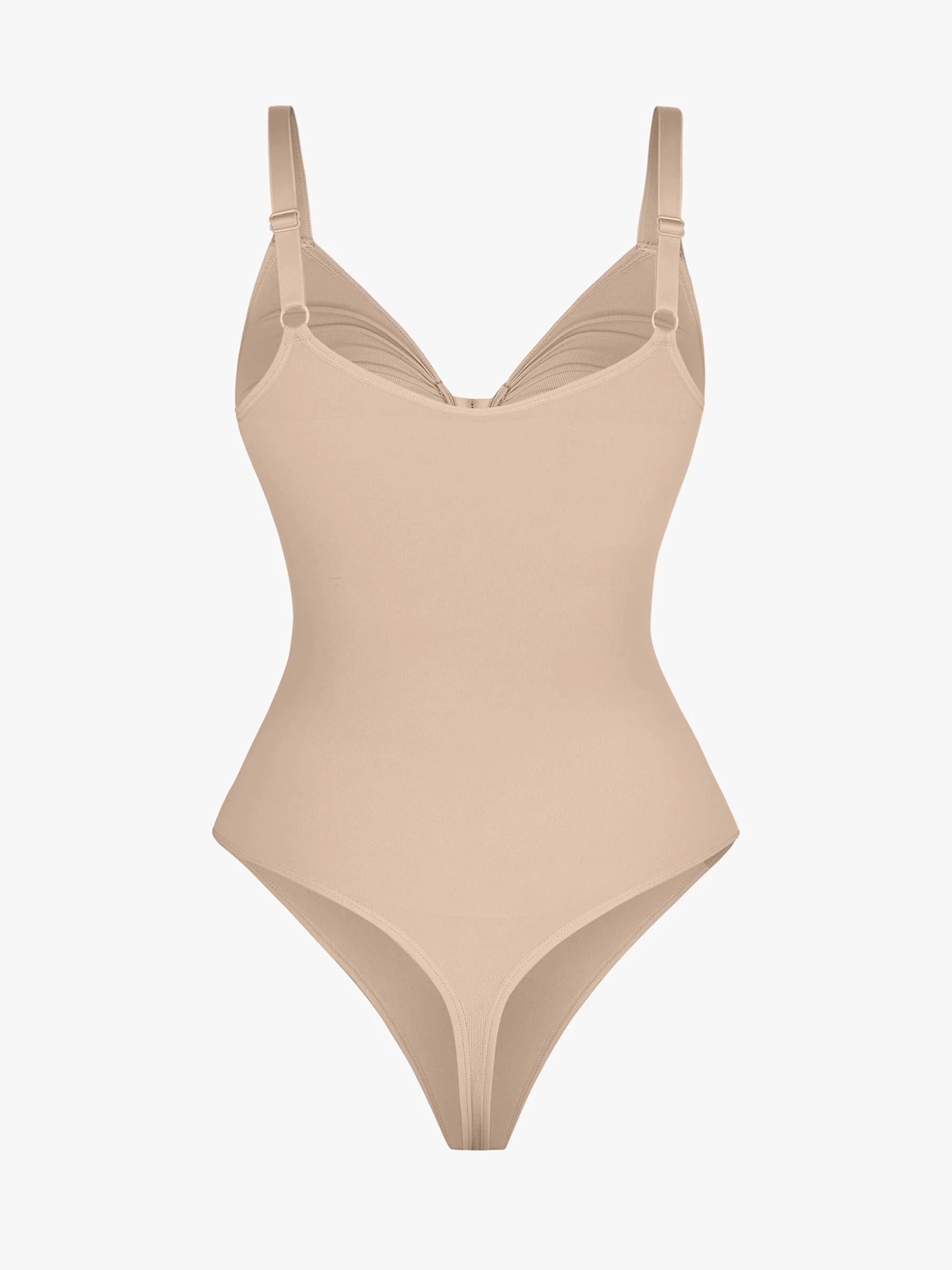 Feelingirl Seamless Tummy Control Zipper Bodysuit - Image 15