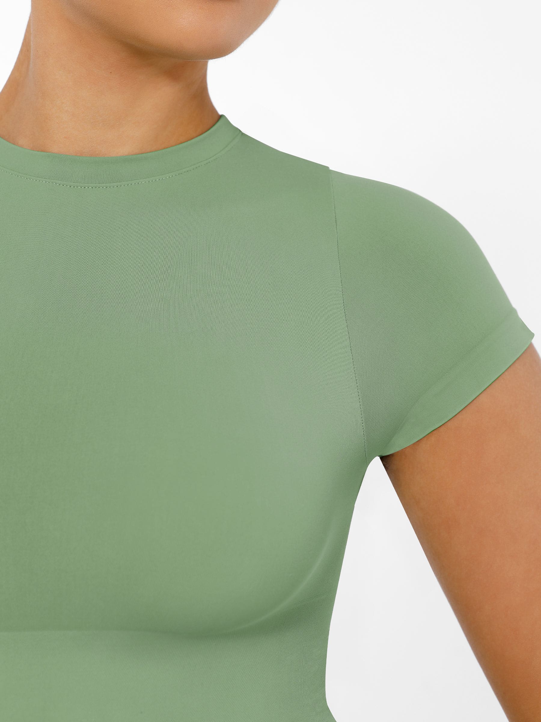 Feelingirl Feel Soft™ Seamless Crew Neck Bodysuits - Image 20