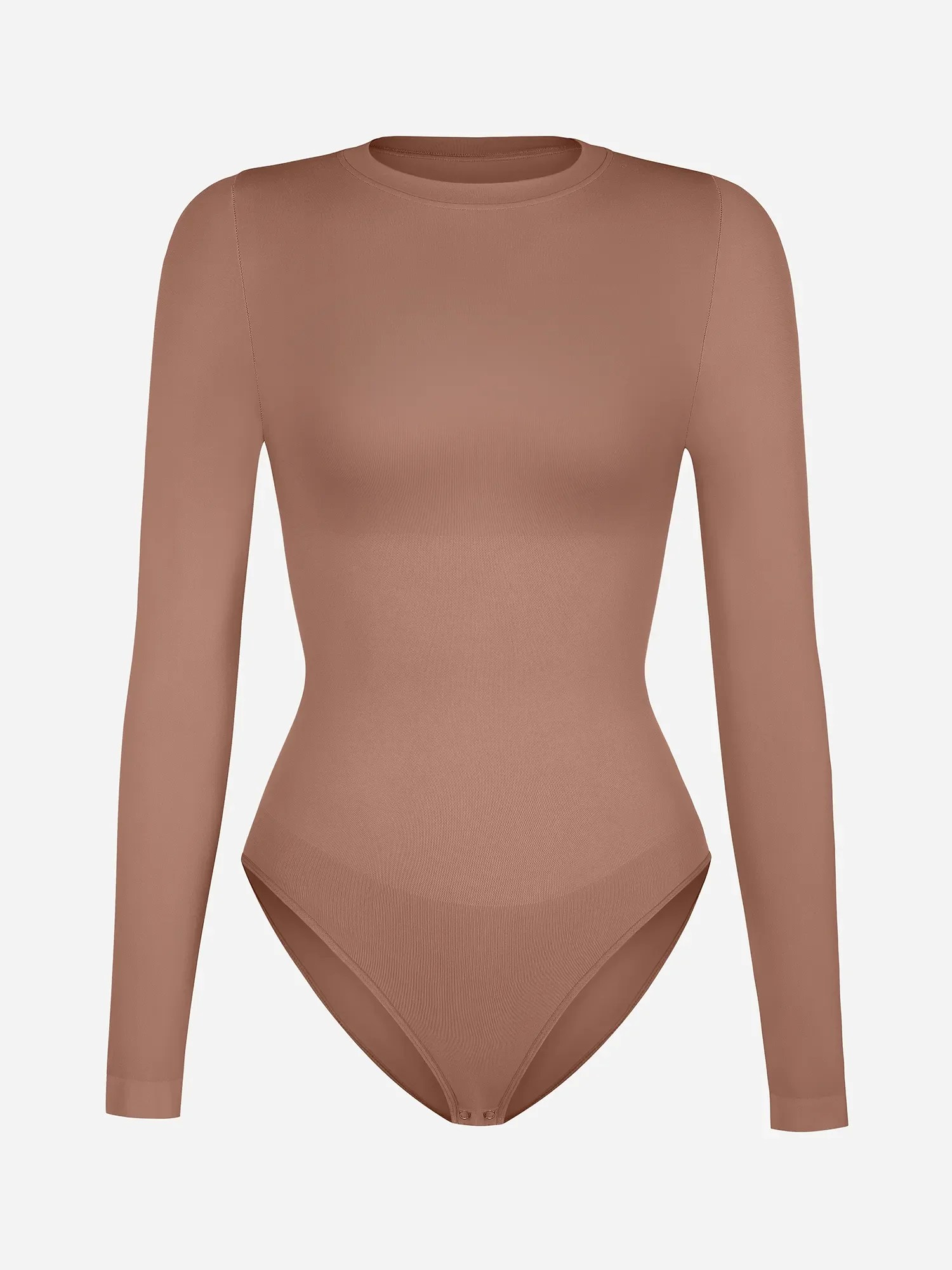 Feelingirl Seamless Ultra-Soft Crew Neck Bodysuit - Image 47