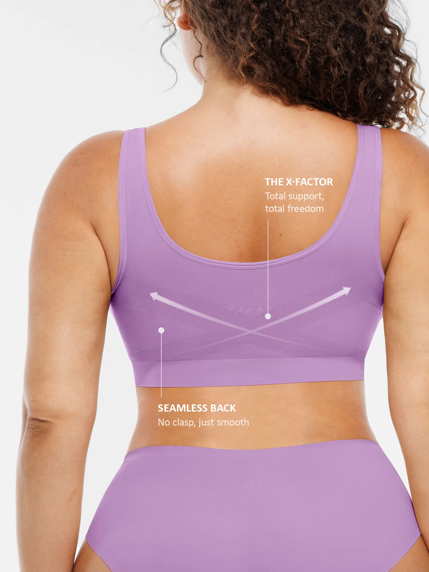 Feelingirl Seamless Wide Straps Everyday Bra - Image 86