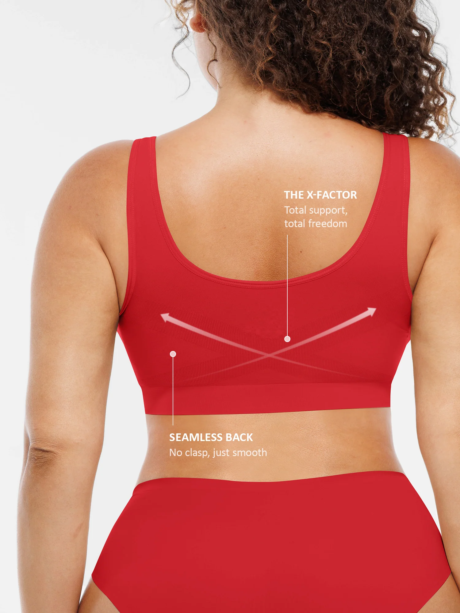 Feelingirl Seamless Wide Straps Everyday Bra - Image 97