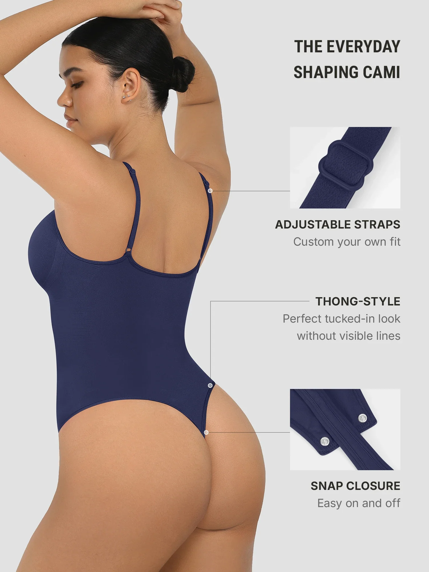 Feelingirl Smooth Contour™ Tummy Control Seamless Bodysuit - Image 103