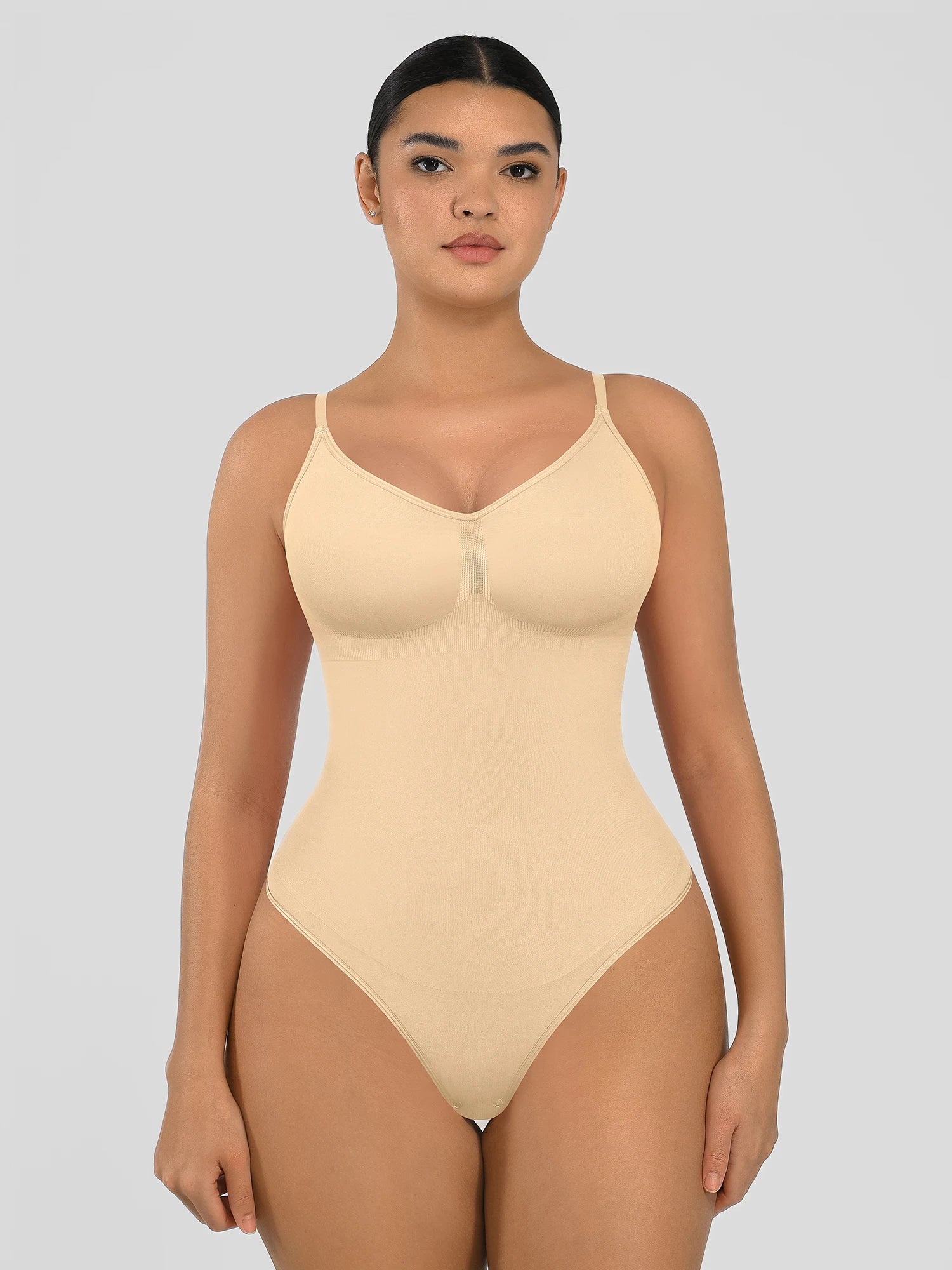 Feelingirl Smooth Contour™ Tummy Control Seamless Bodysuit - Image 44