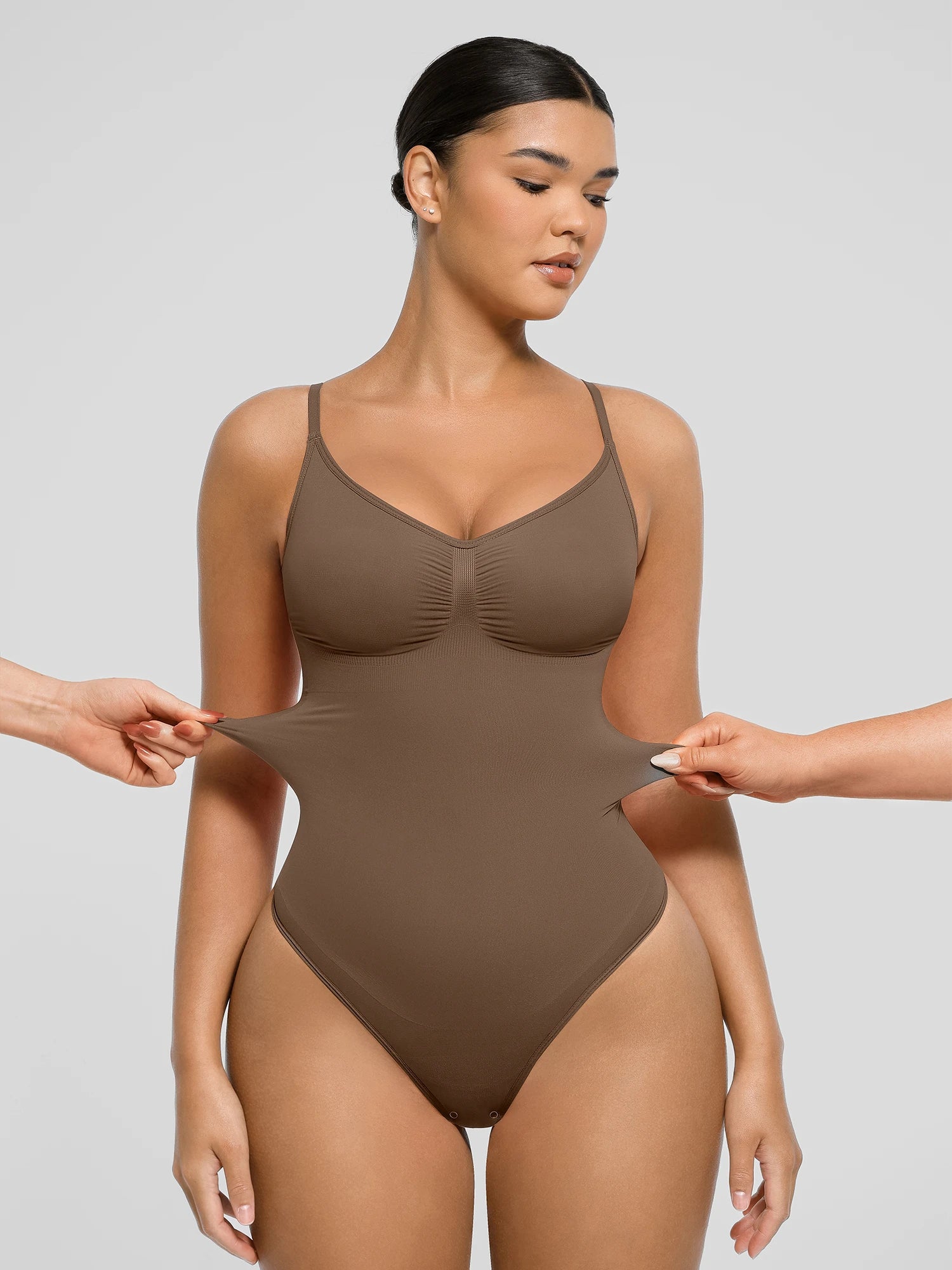 Feelingirl Smooth Contour™ Tummy Control Seamless Bodysuit - Image 74