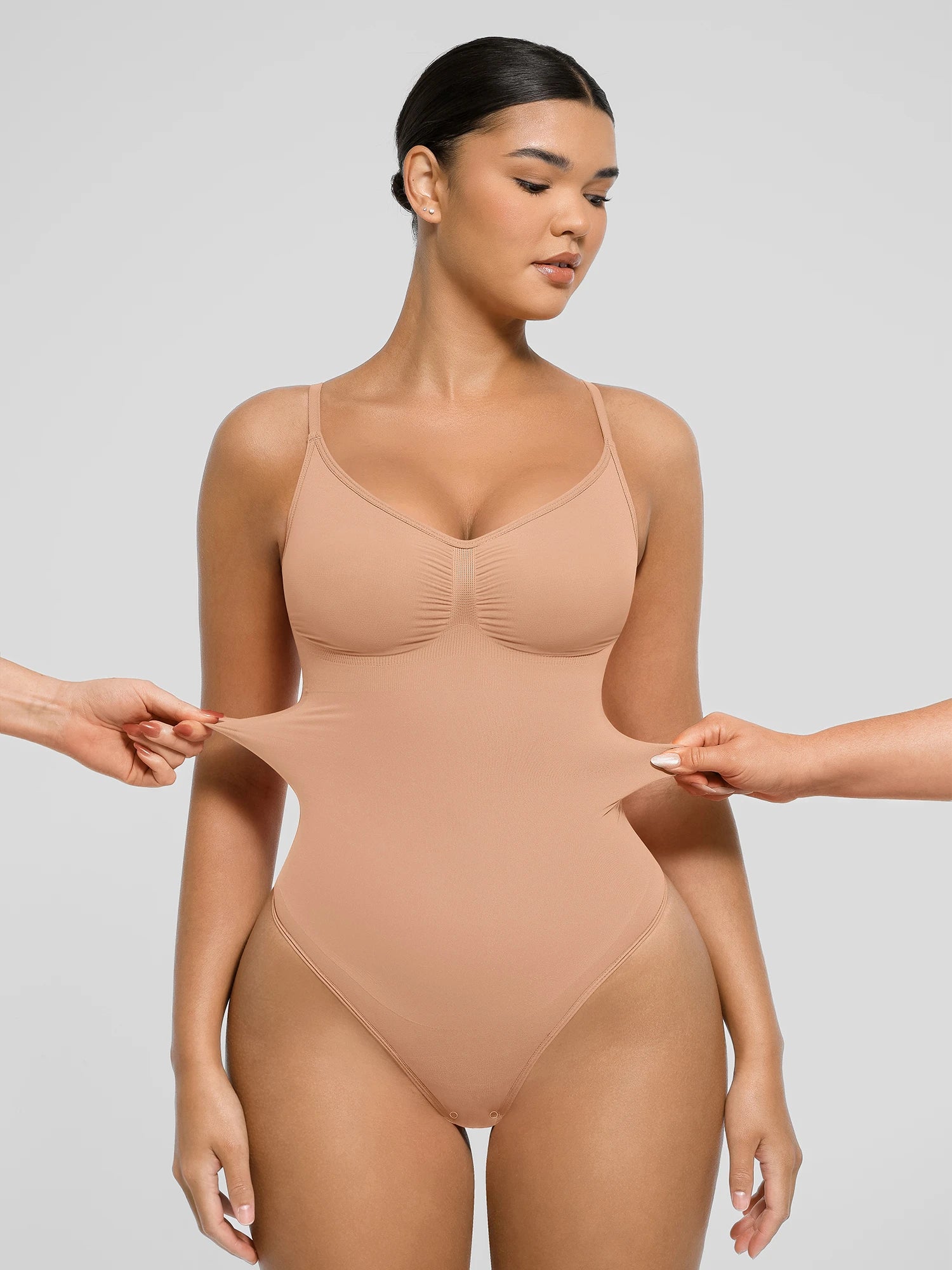 Feelingirl Smooth Contour™ Tummy Control Seamless Bodysuit - Image 8