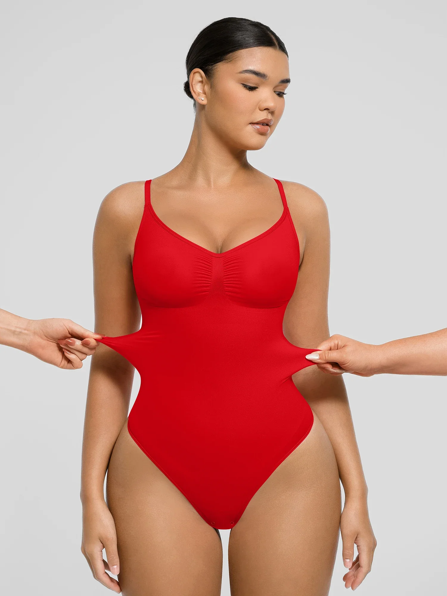 Feelingirl Smooth Contour™ Tummy Control Seamless Bodysuit - Image 81