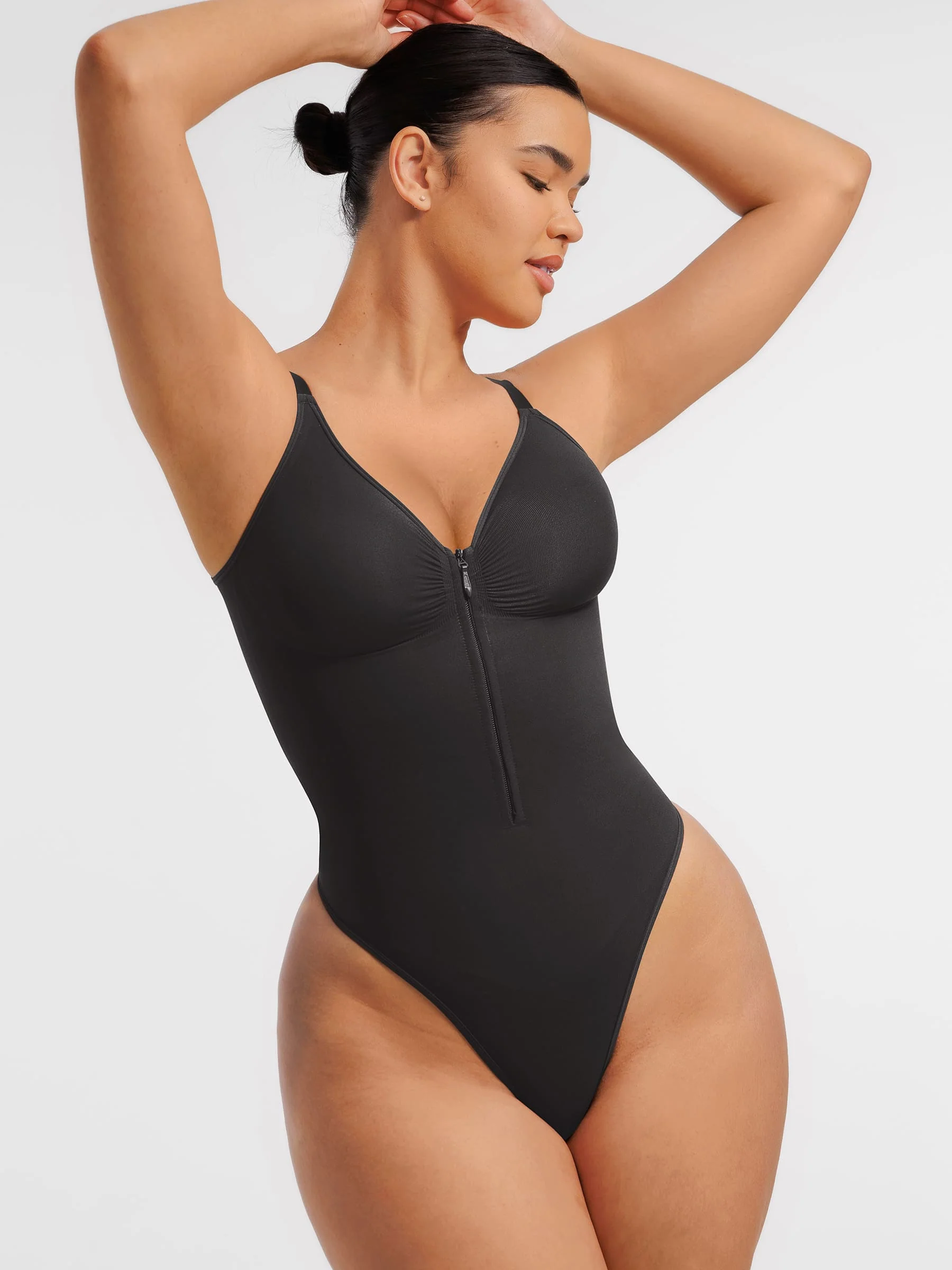 Feelingirl Tummy Control Seamless Zipper Shaping Bodysuit [BOGO] - Image 5