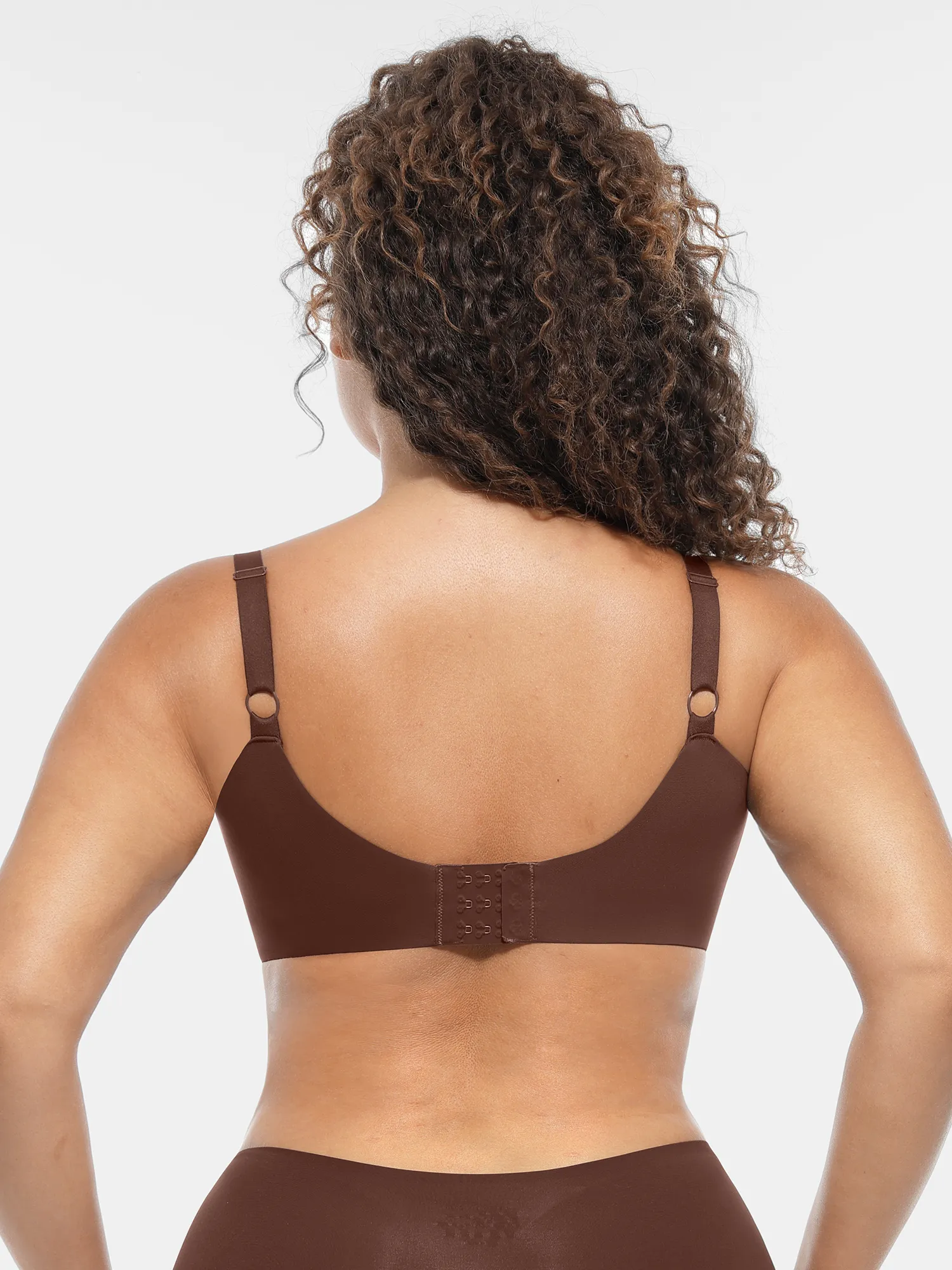 Feelingirl Underwire Adjustable Deep V-neck Bra - Image 24