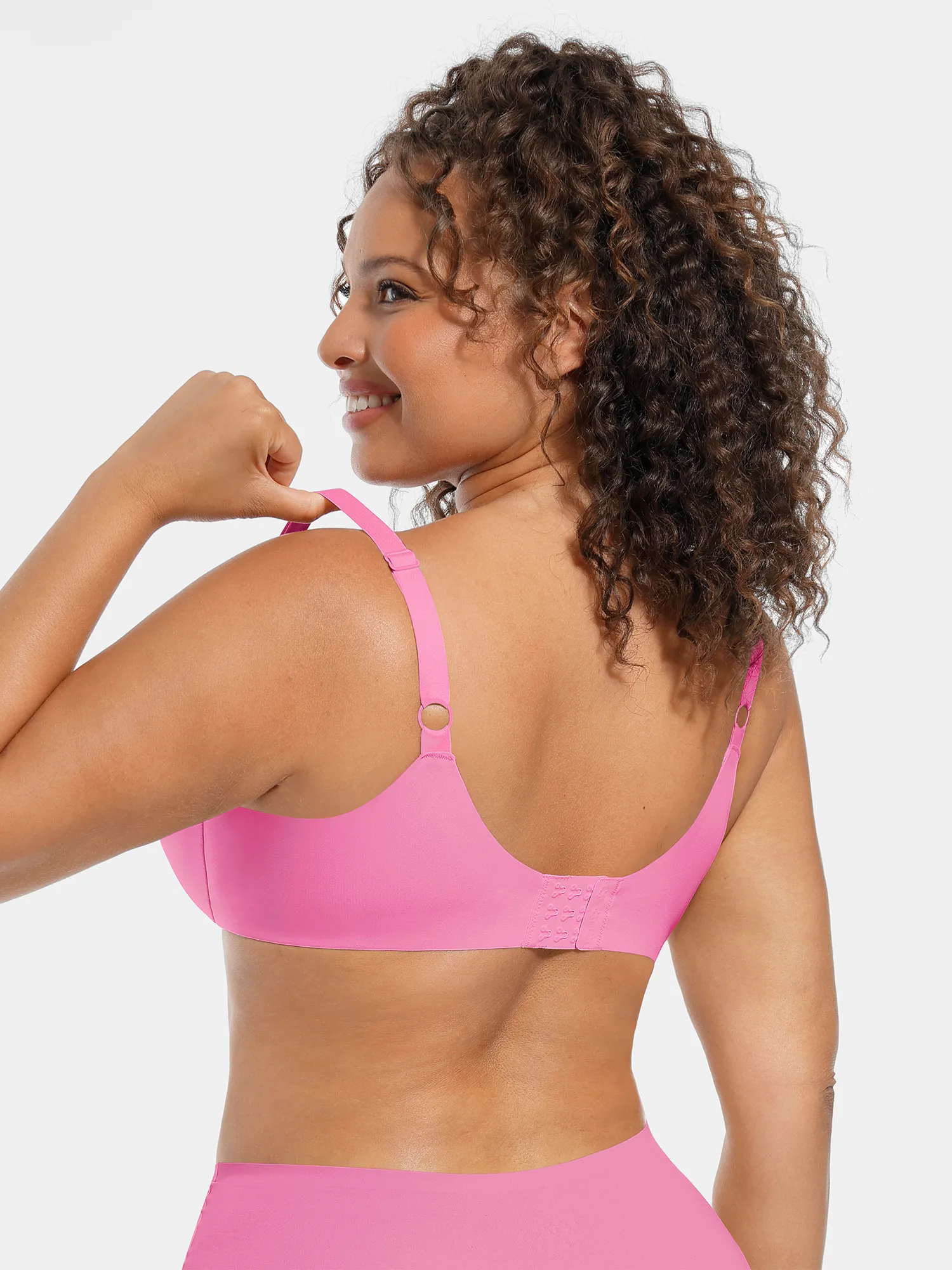 Feelingirl Underwire Adjustable Deep V-neck Bra - Image 31